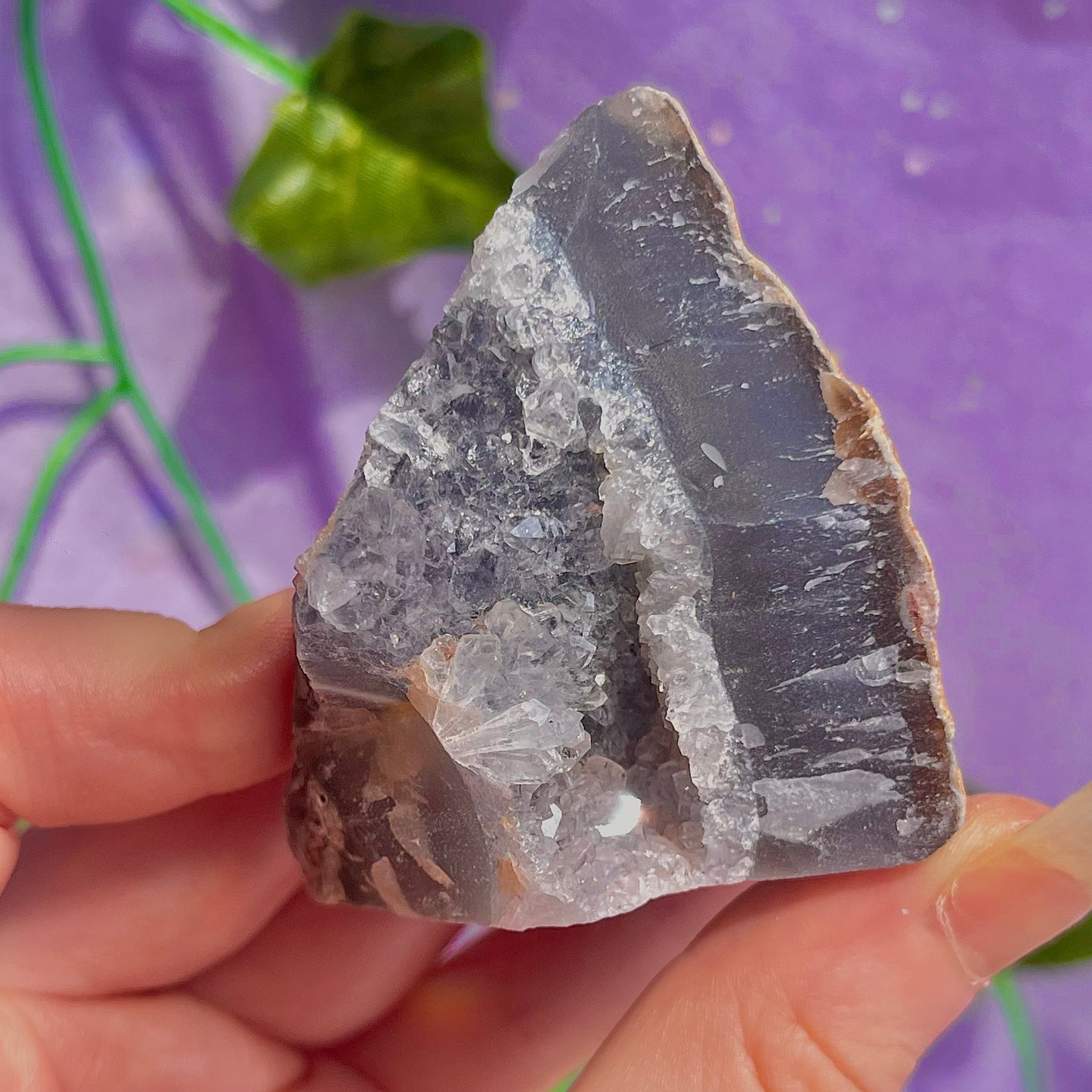 druzy agate geodes B1-5