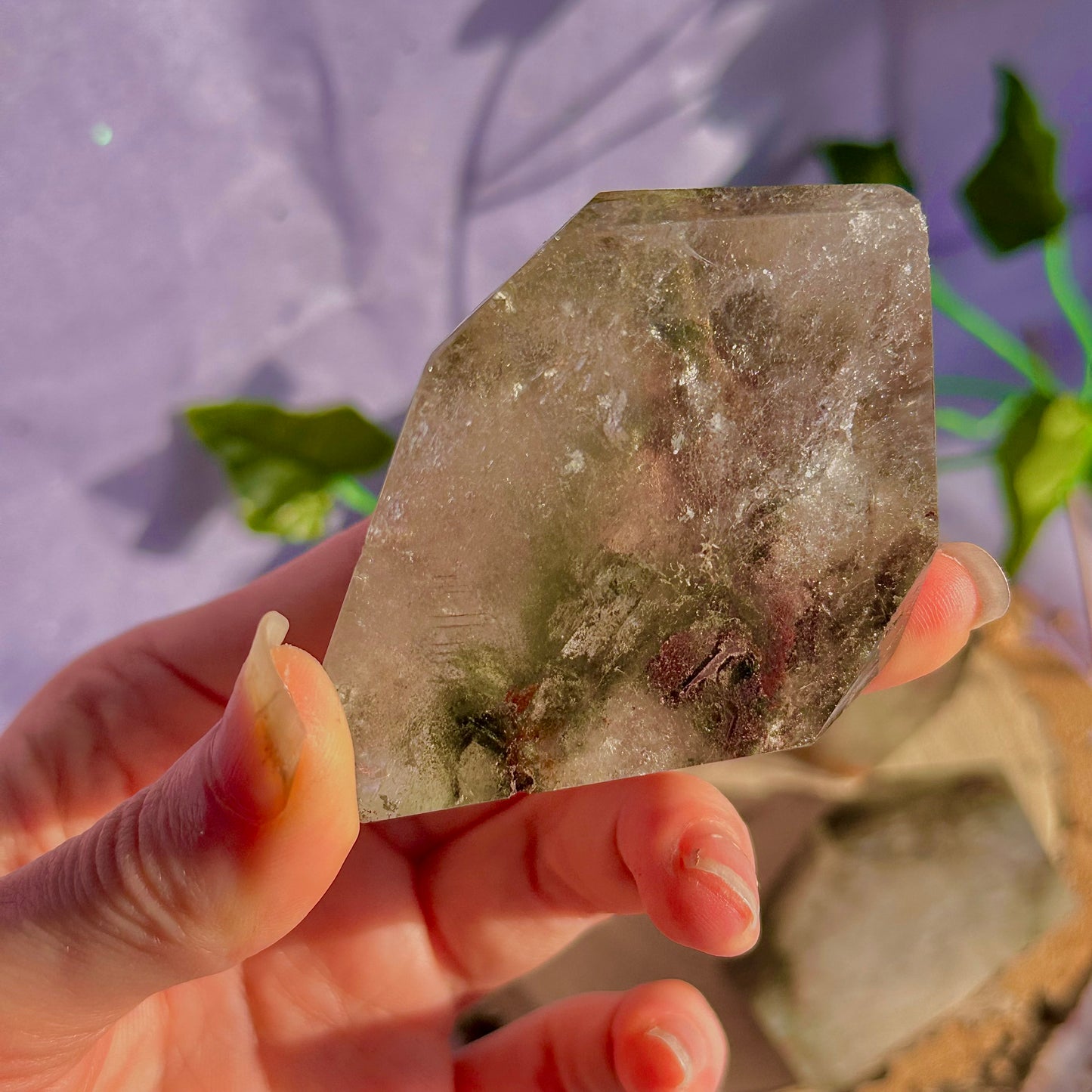 garden quartz freeform ~ intuitively chosen