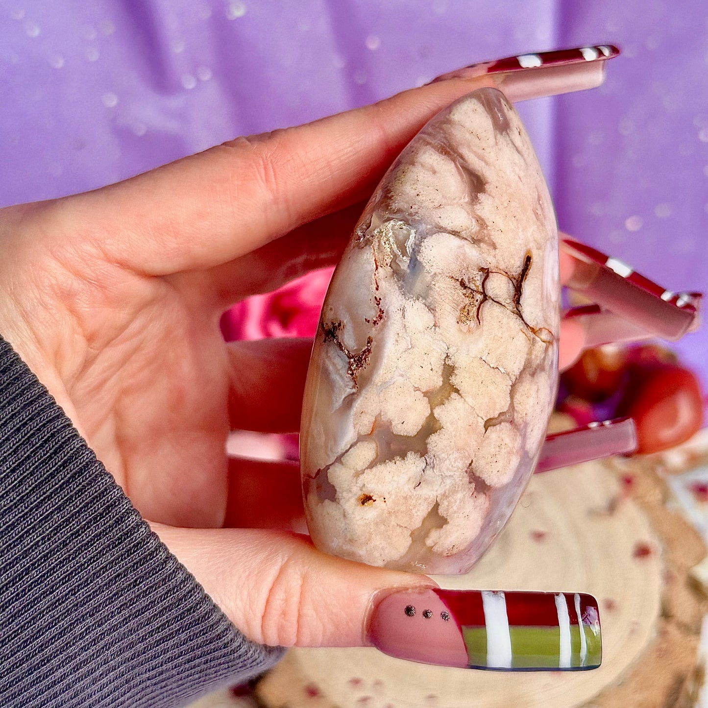 flower agate freeform A