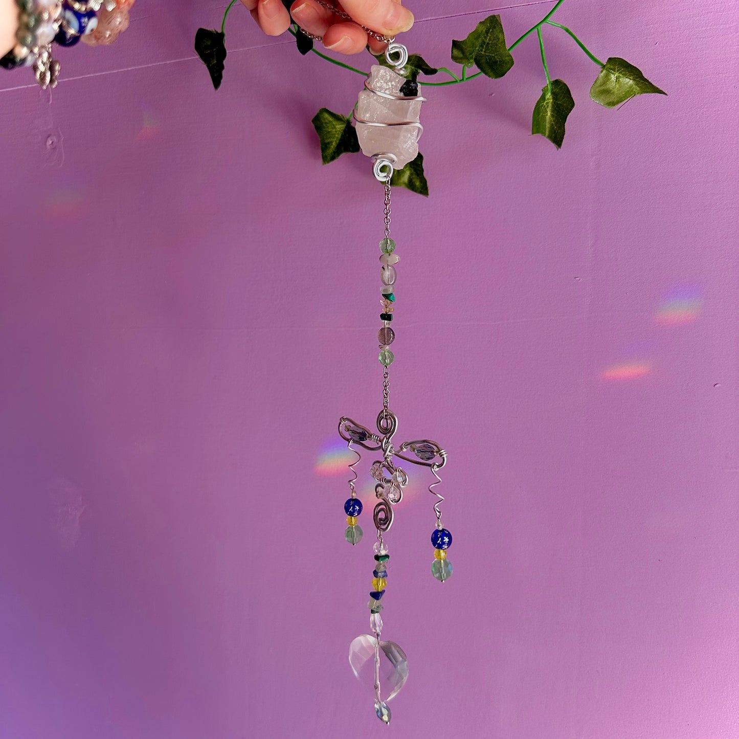 dragonfly garden suncatcher