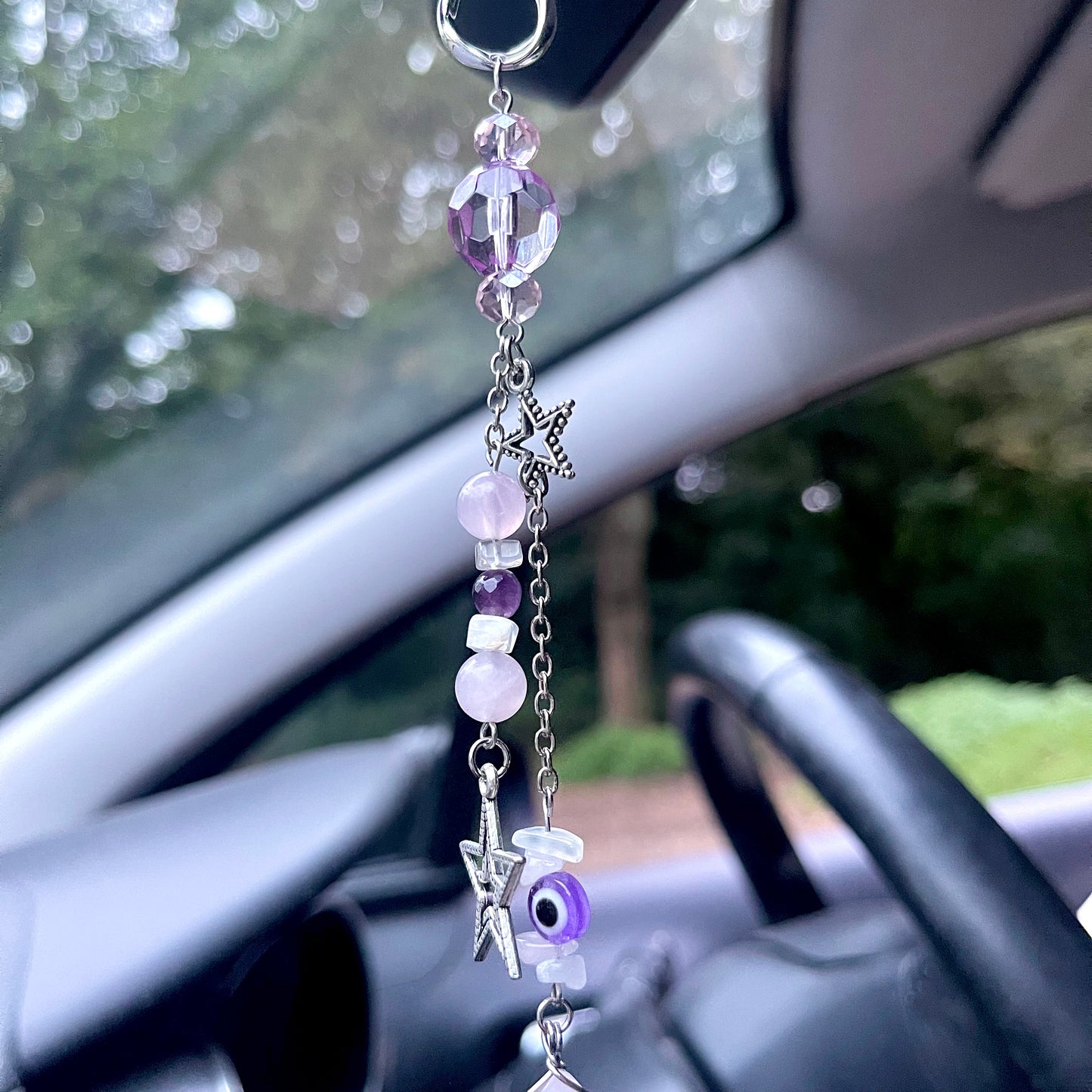 starry eyes car charm