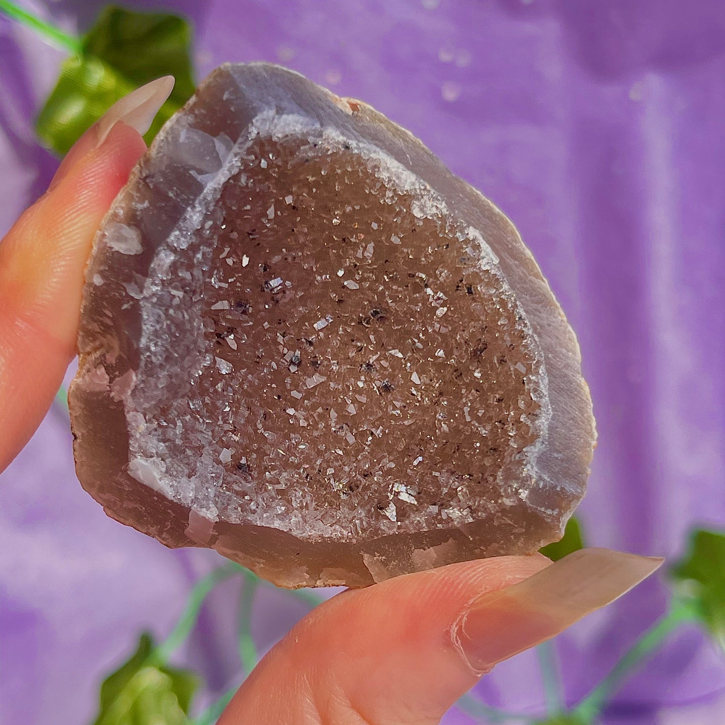 druzy agate geodes C1-5