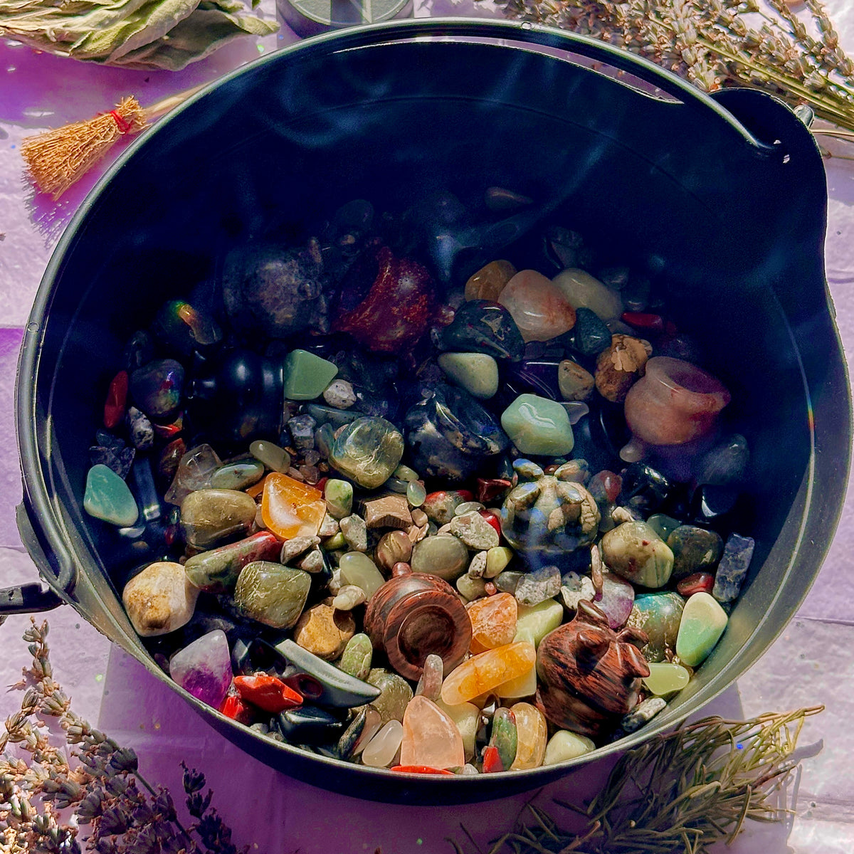 there’s a little witch in all of us crystal confetti mix