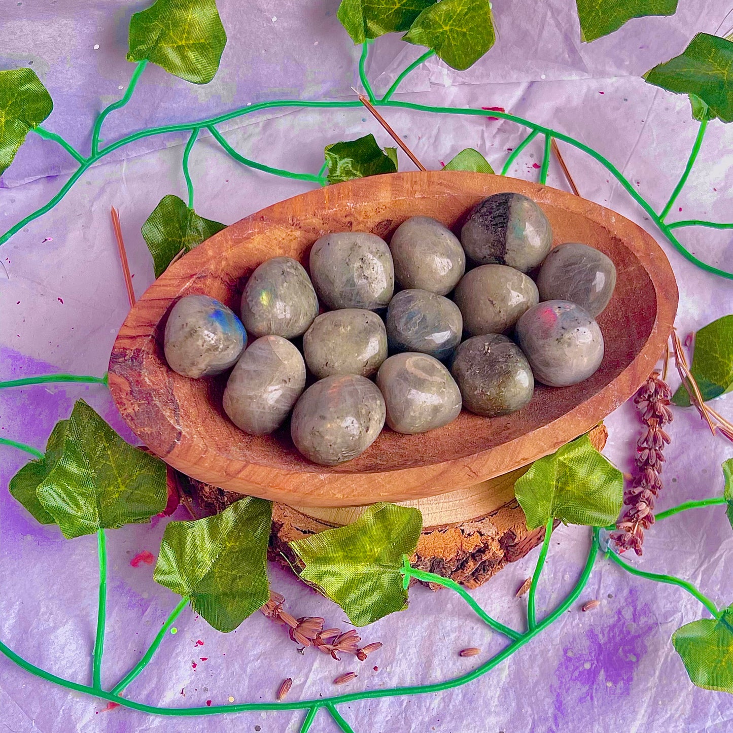 labradorite tumble