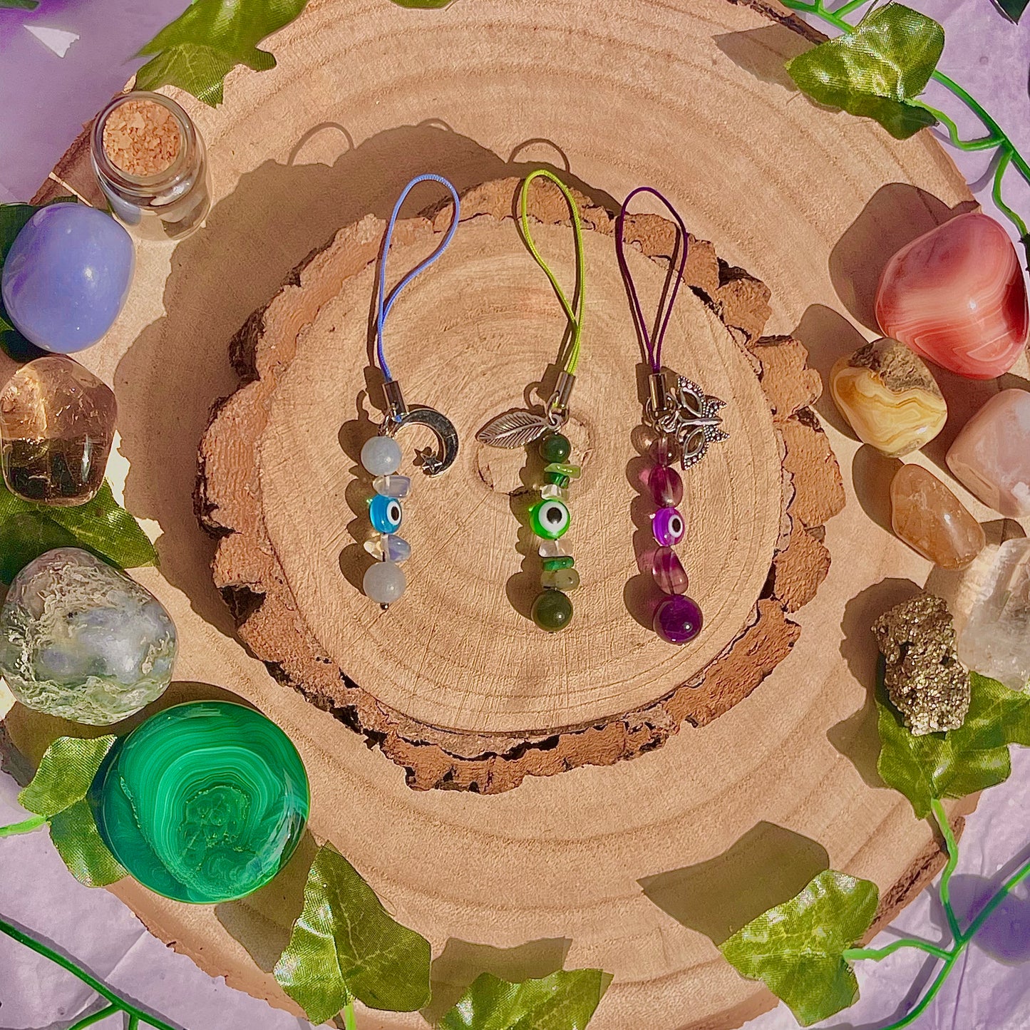 simple phone charms