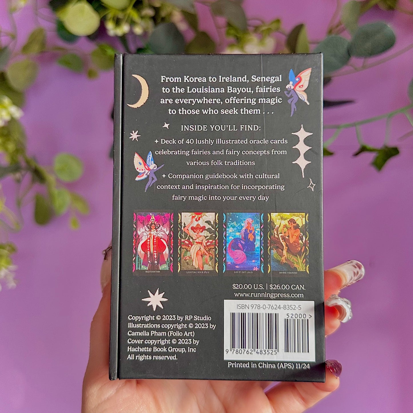 fairies oracle deck and guidebook