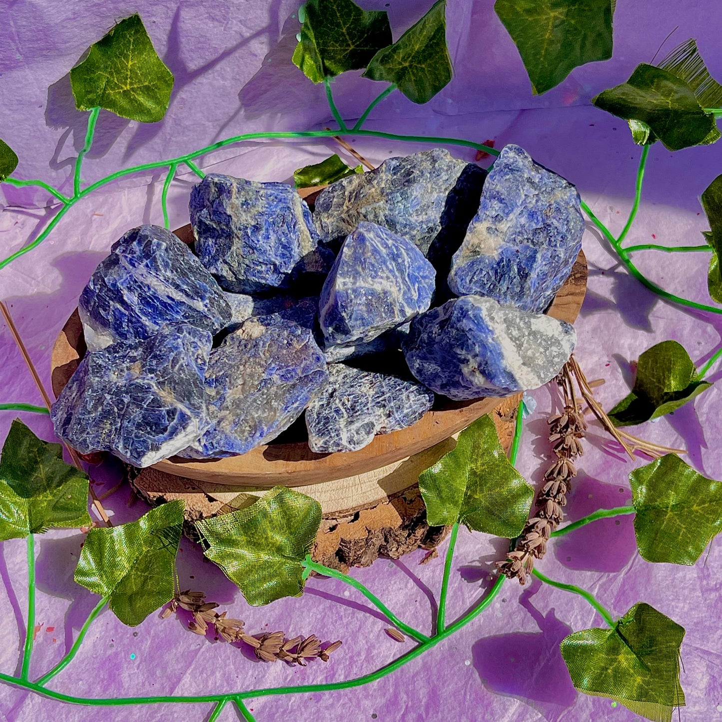 raw/rough sodalite