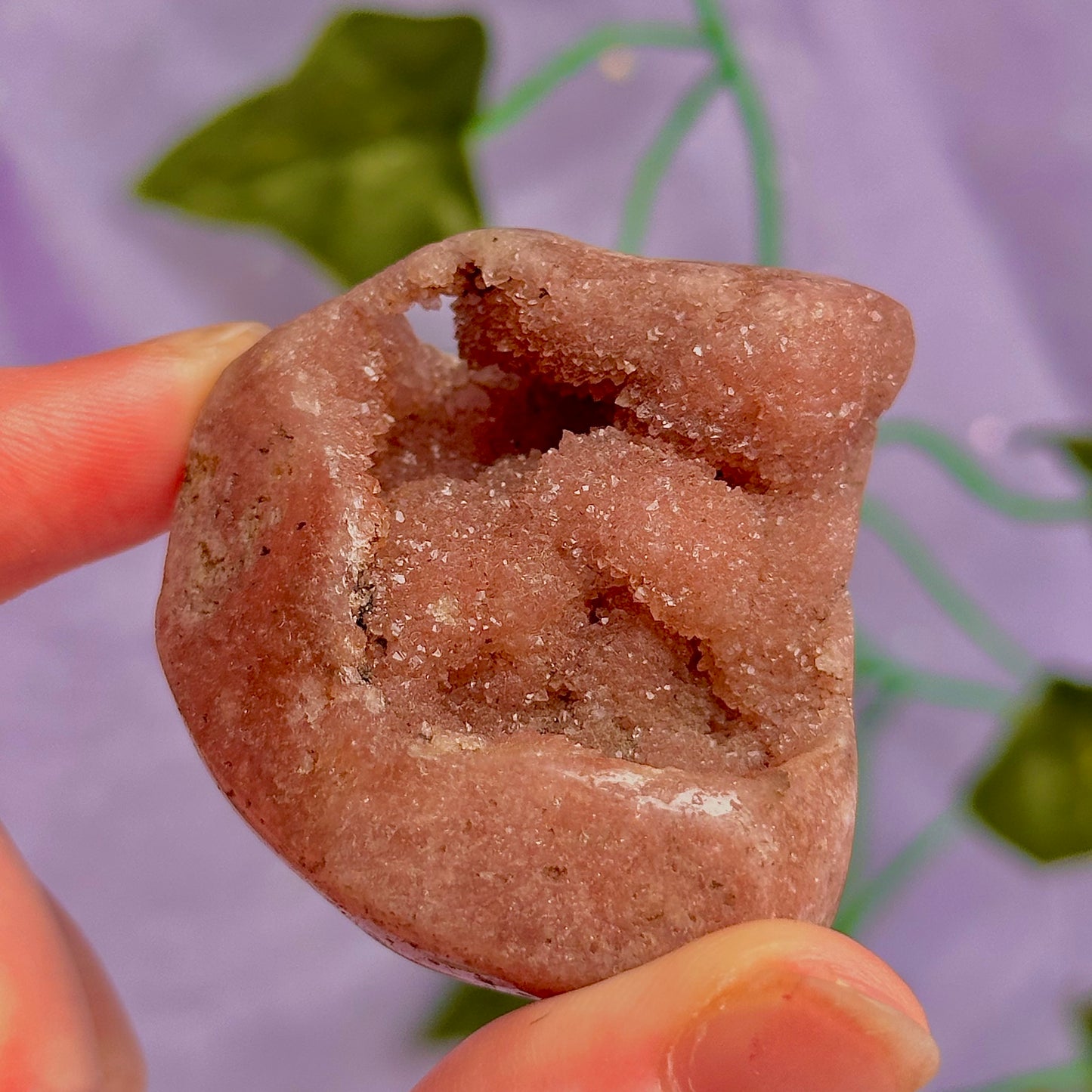 pink amethyst pieces ~ choose your own