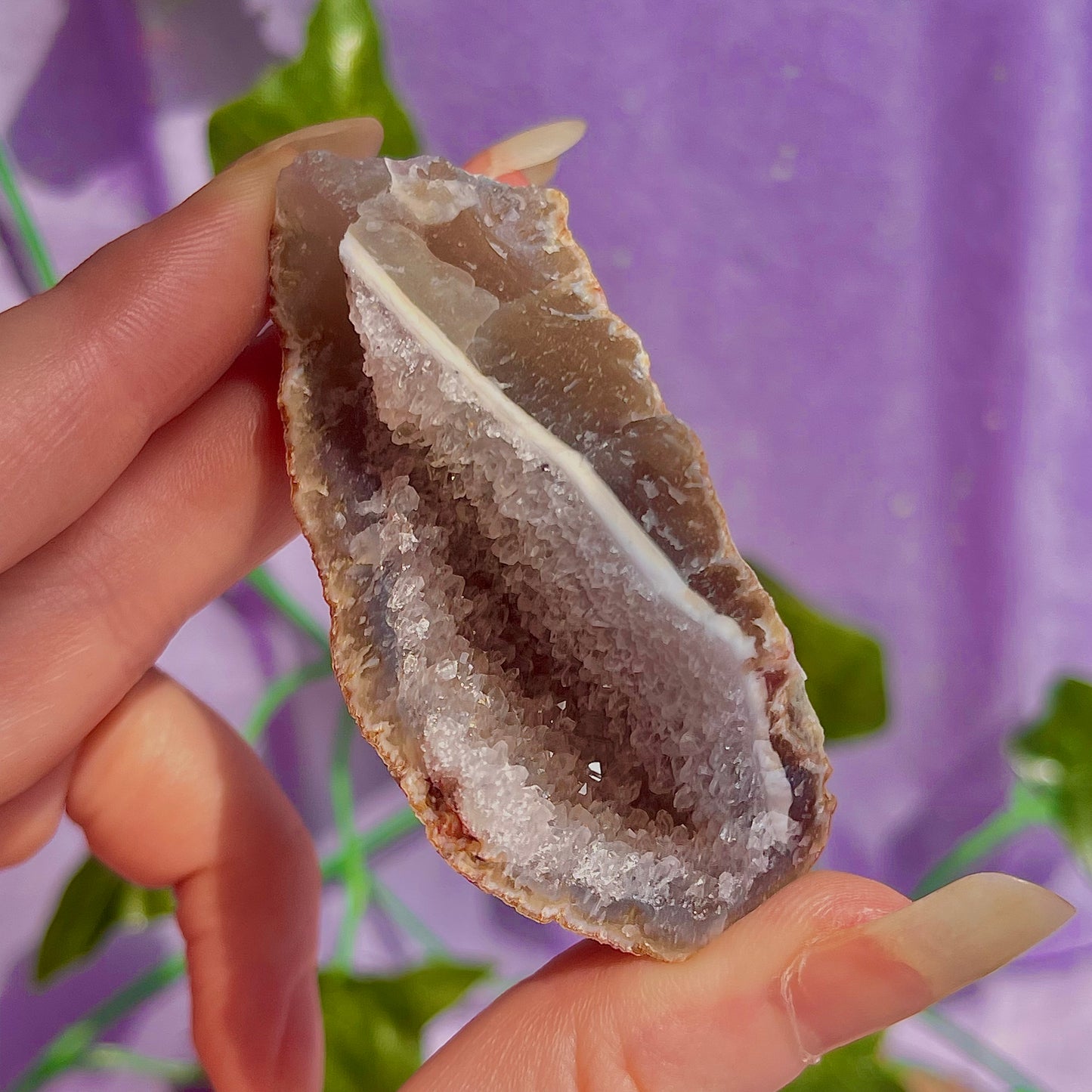 druzy agate geodes E1-3
