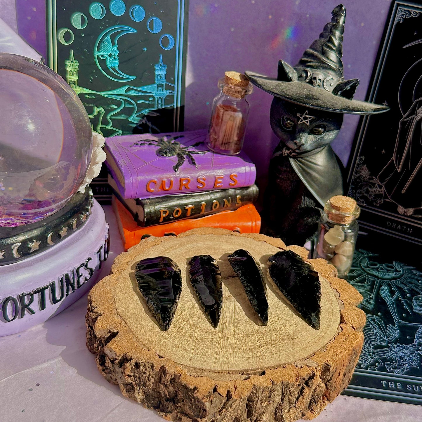 black obsidian arrows ~ intuitively chosen