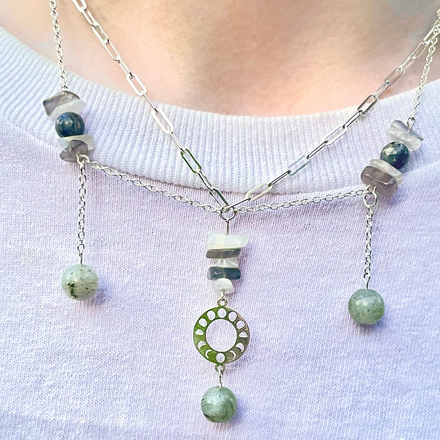 going through phases necklace