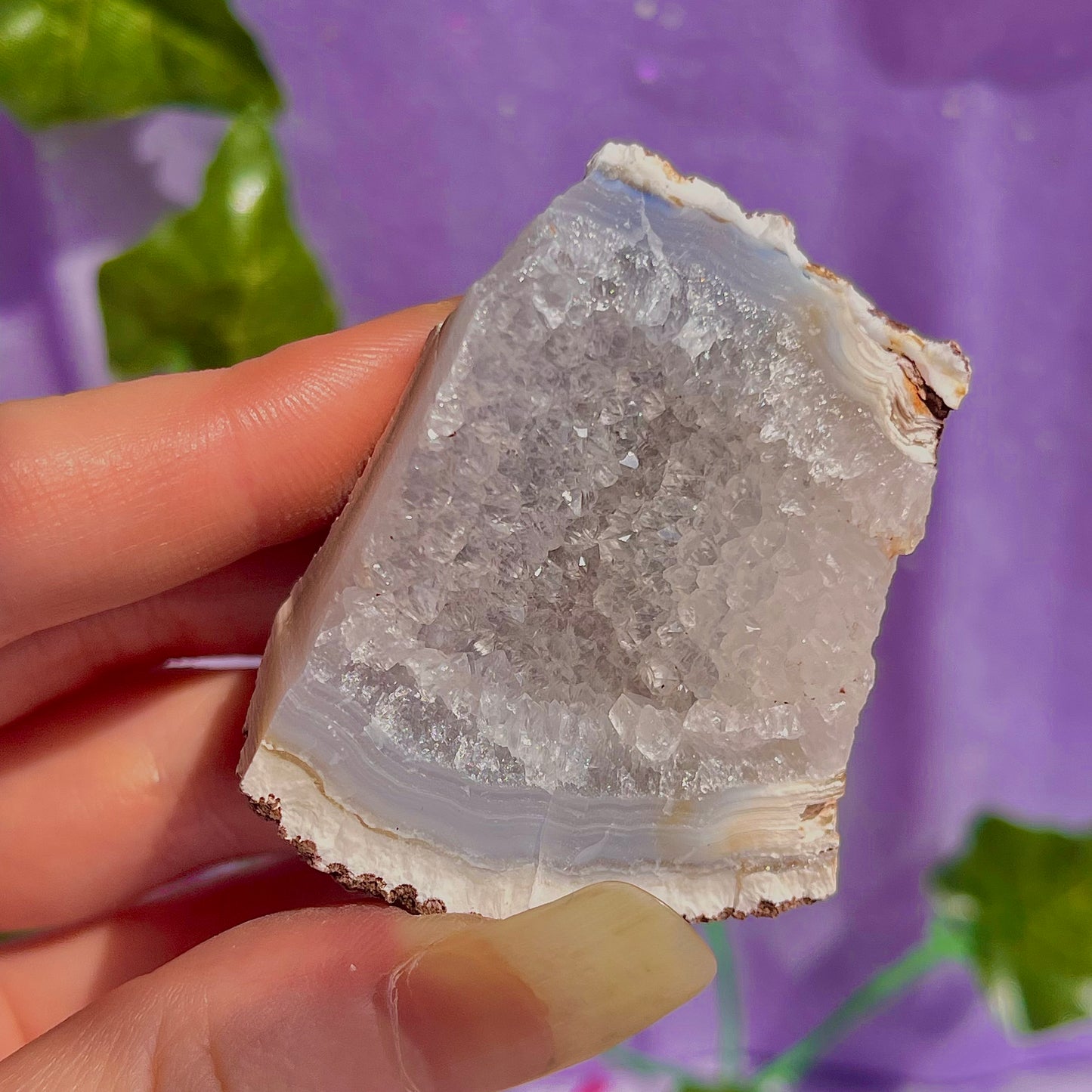 druzy agate geodes C1-5