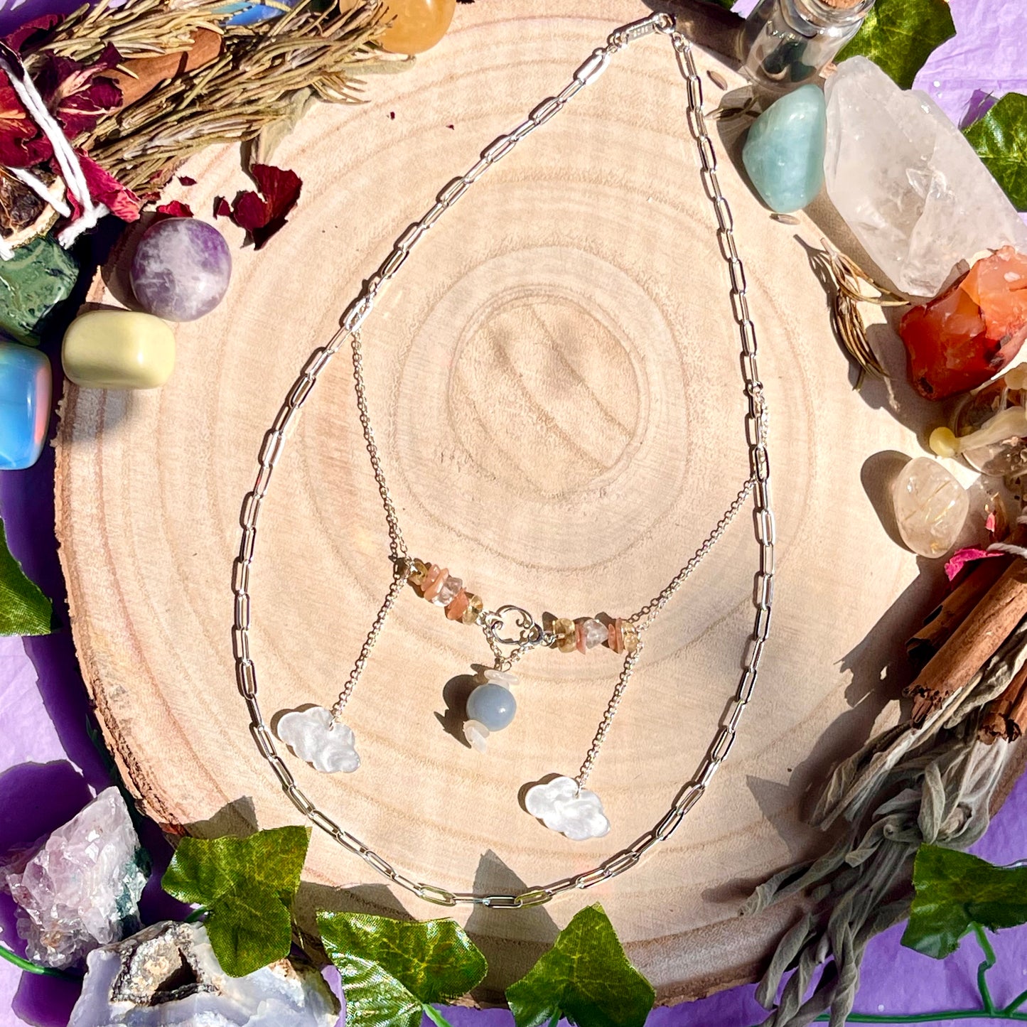 head in the clouds necklace