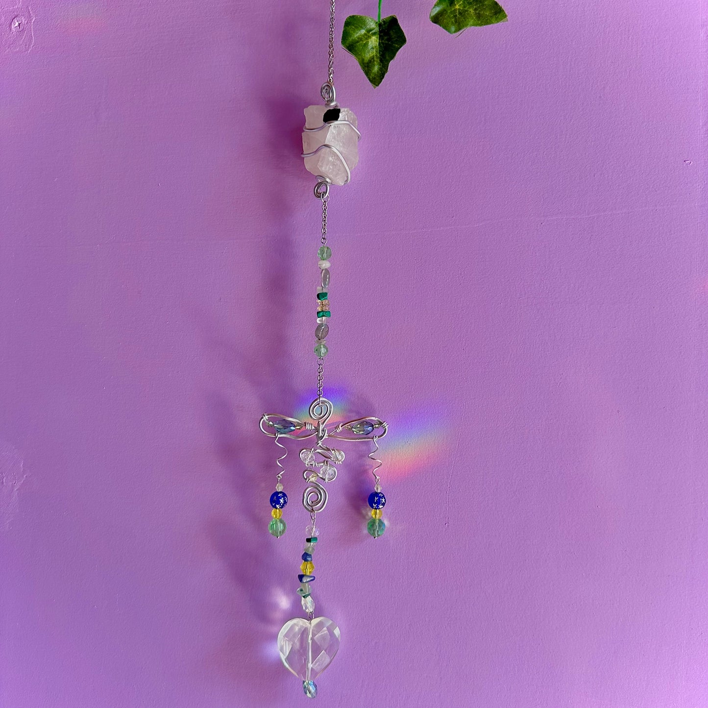 dragonfly garden suncatcher
