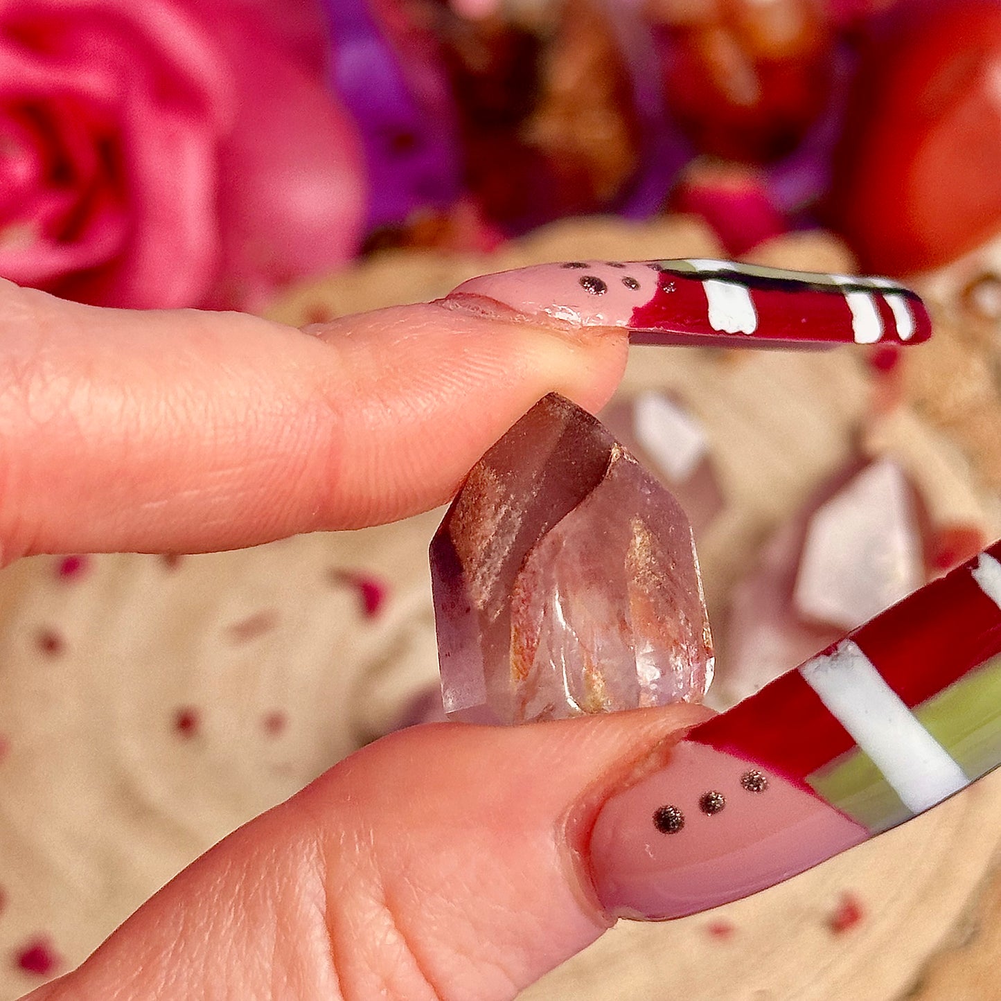 pink lithium quartz ~ choose your own