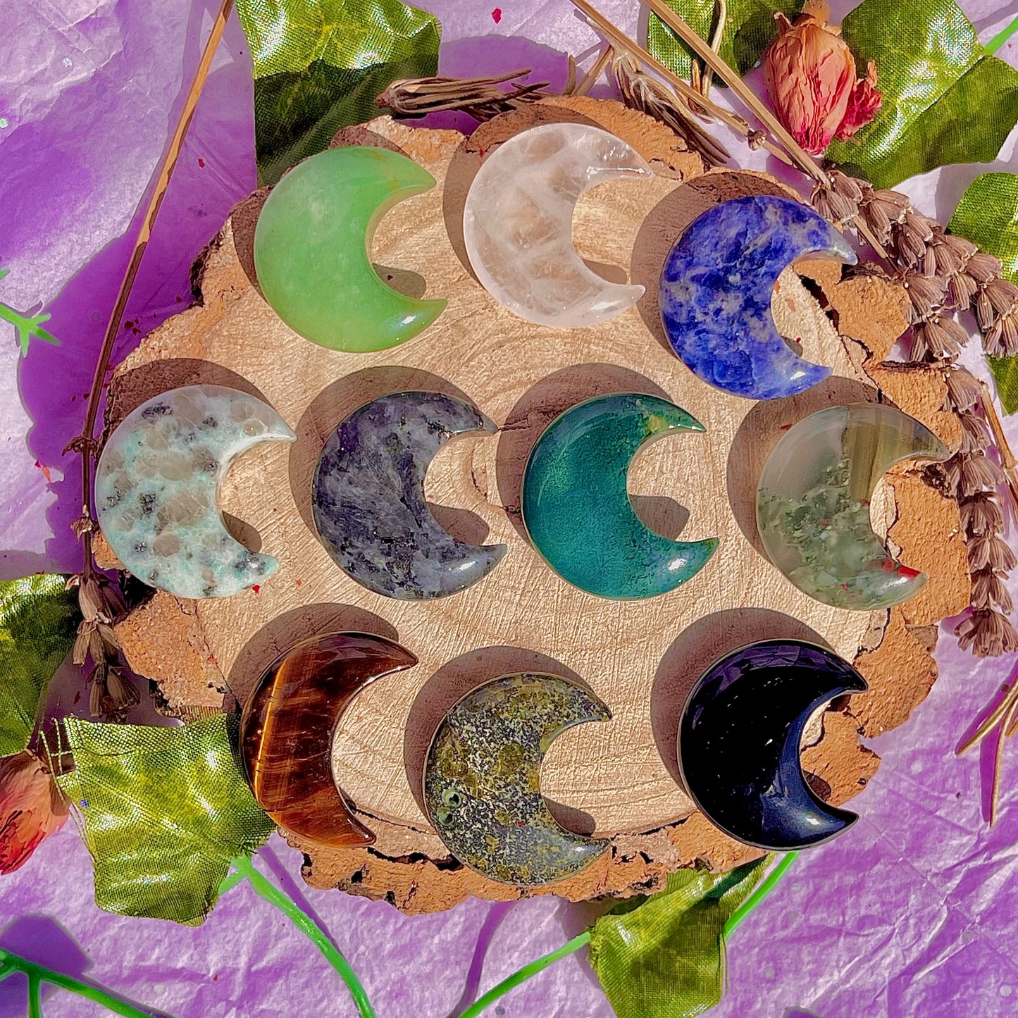 moon carvings ~ choose your own