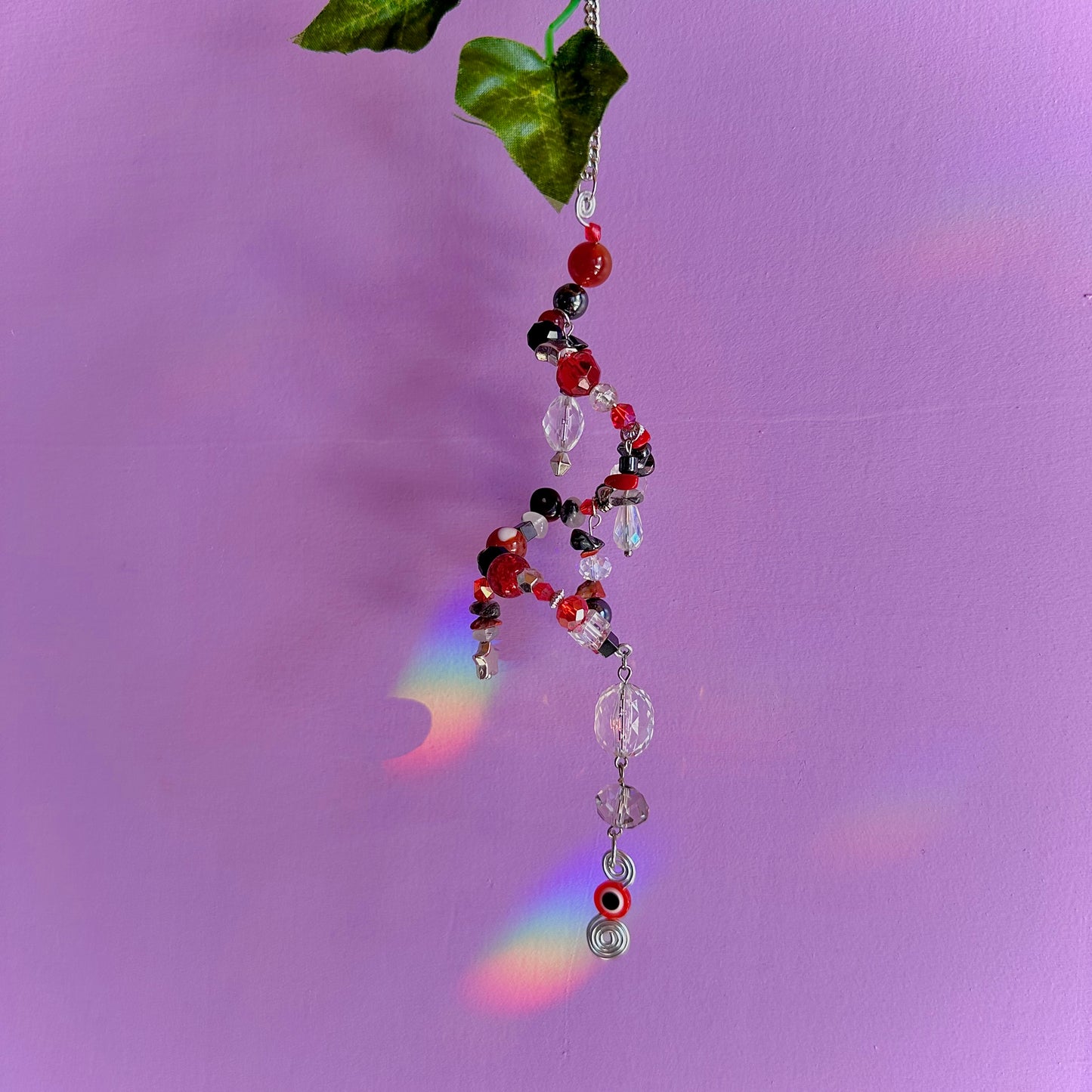 dark spiral suncatcher