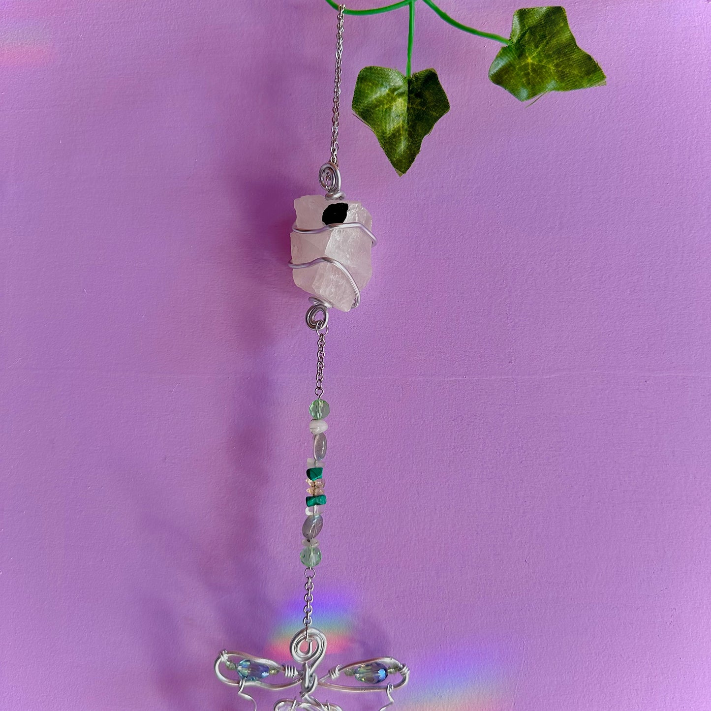 dragonfly garden suncatcher