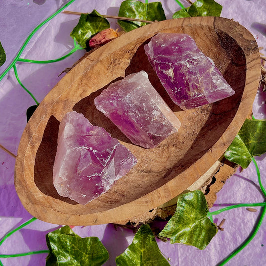 raw/rough amethyst