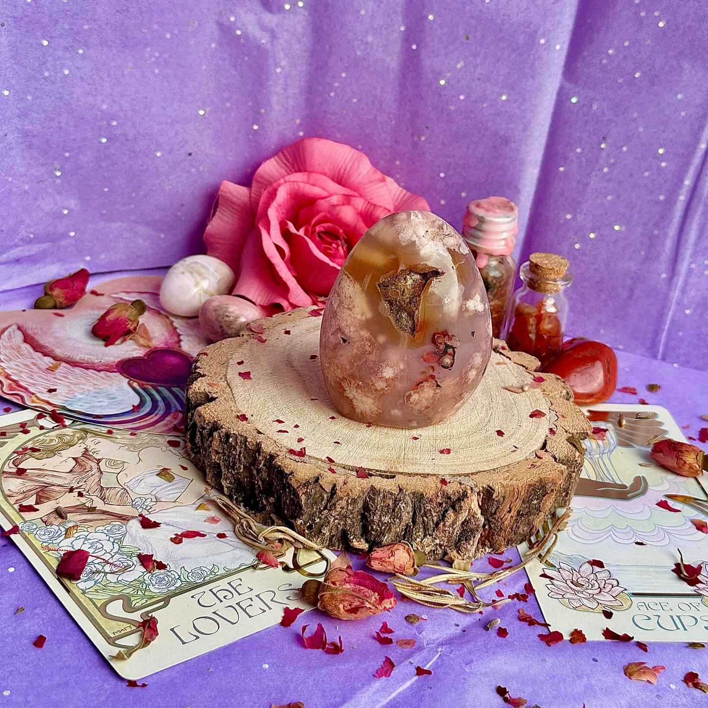 flower agate freeform B