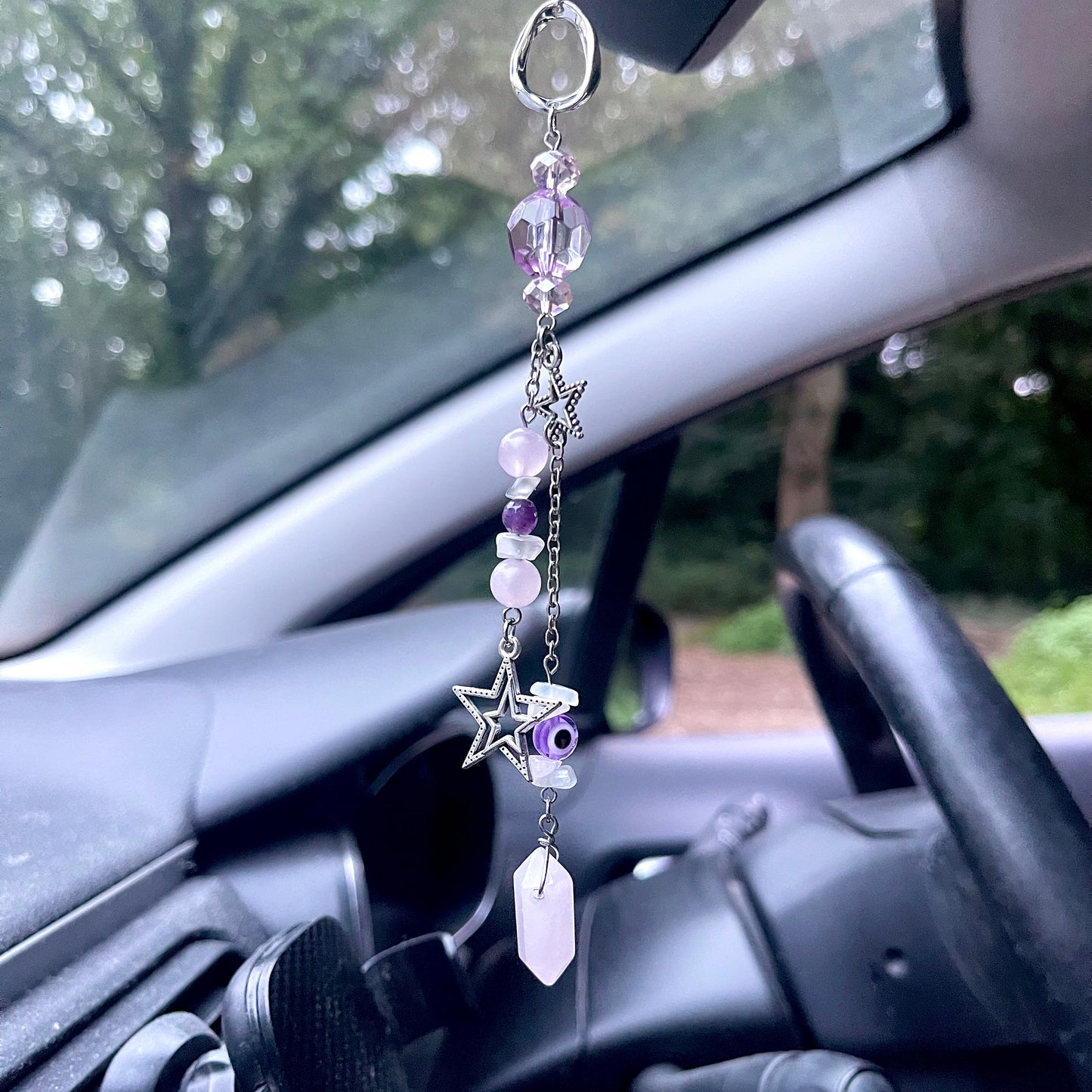 starry eyes car charm