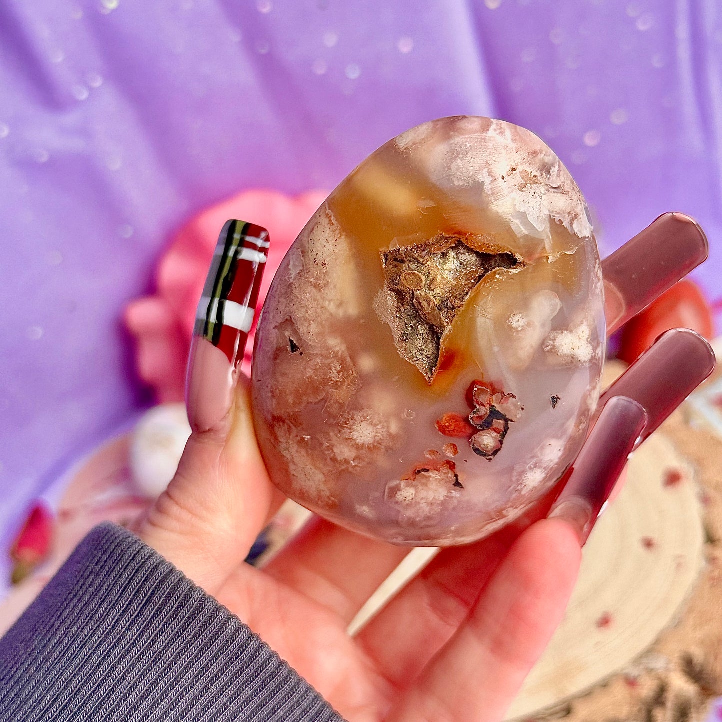 flower agate freeform B