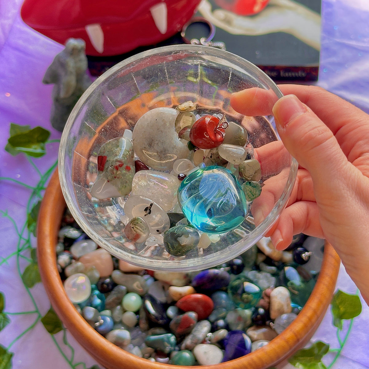this is the crystal of a killer confetti mix