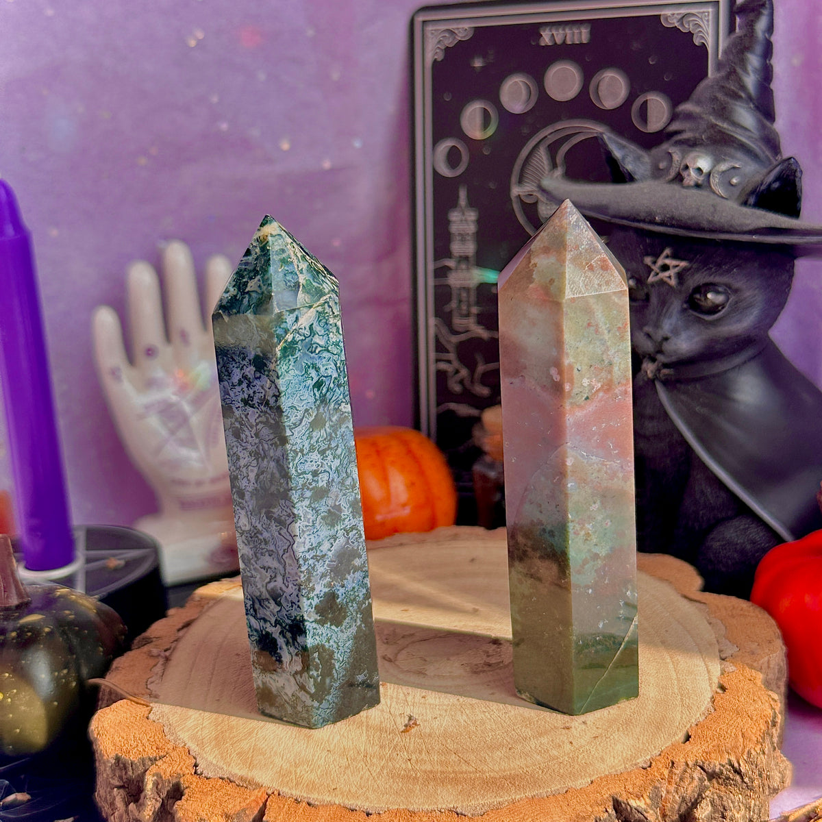 moss agate towers ~ choose your own