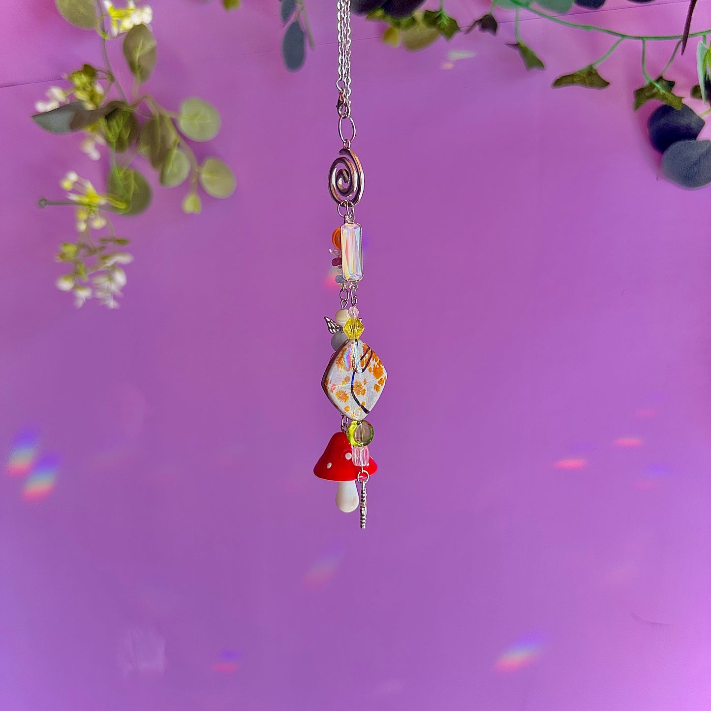 a fae’s garden car charm