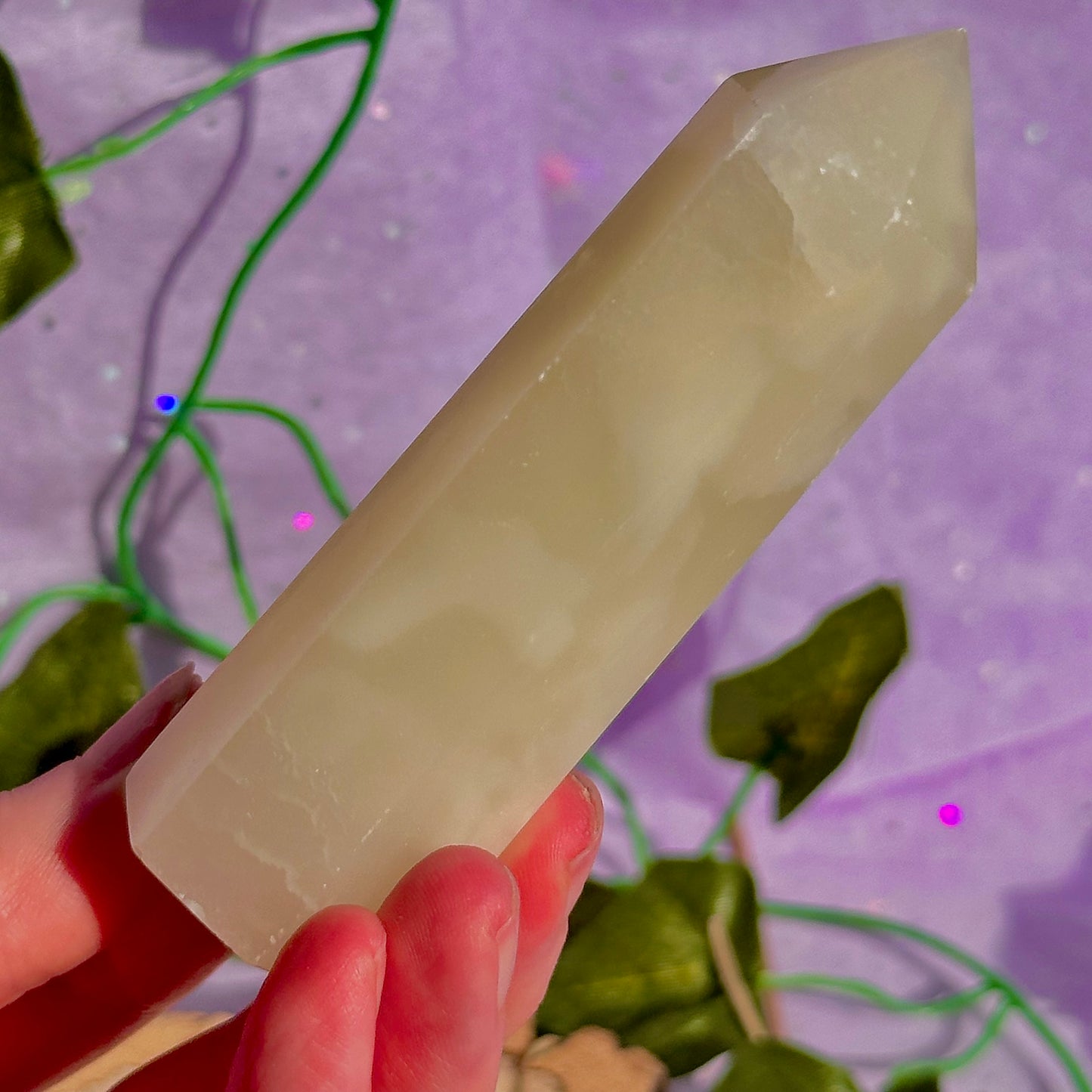 green towers ~ green fuchsite & banded calcite/onyx ~ choose your own