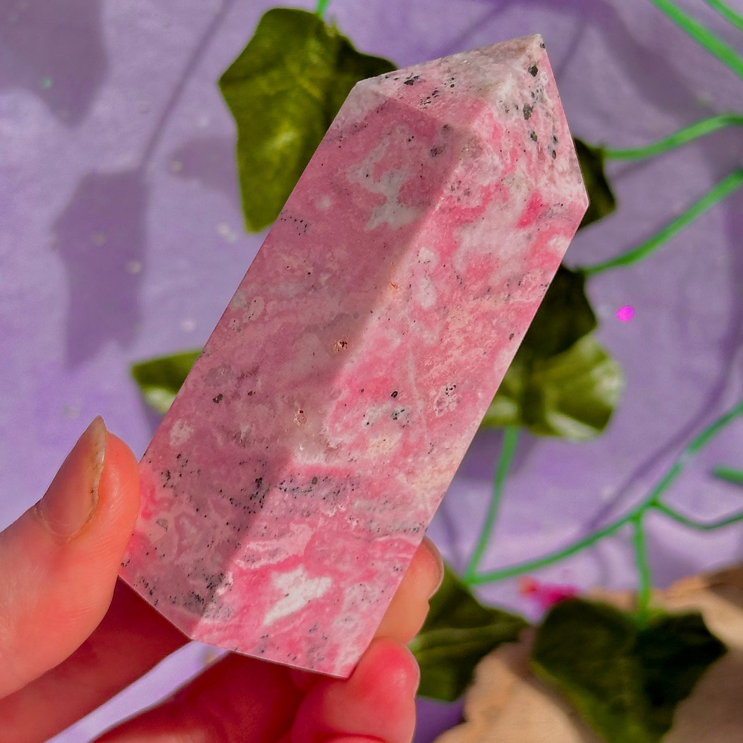 peruvian rhodonite towers ~ choose your own