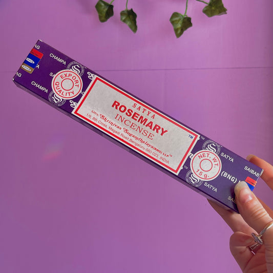 satya rosemary incense