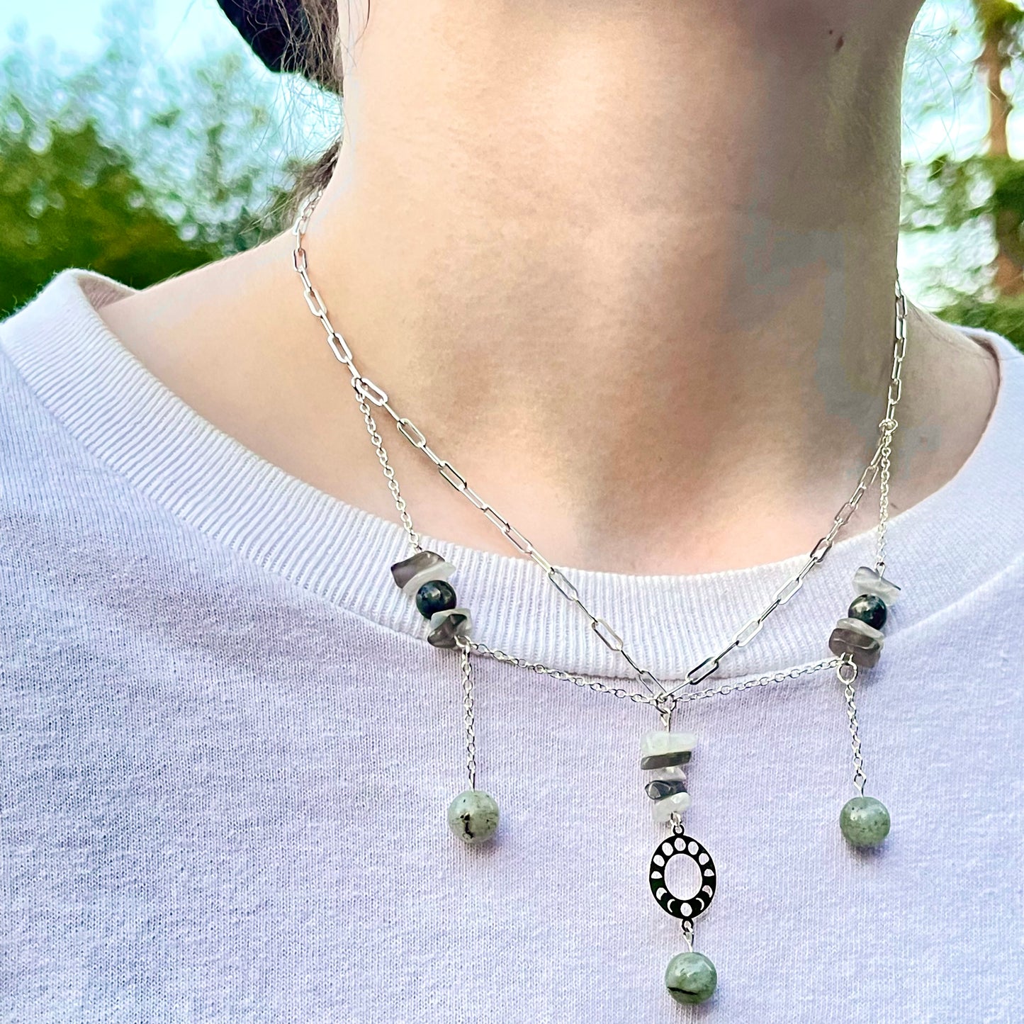going through phases necklace