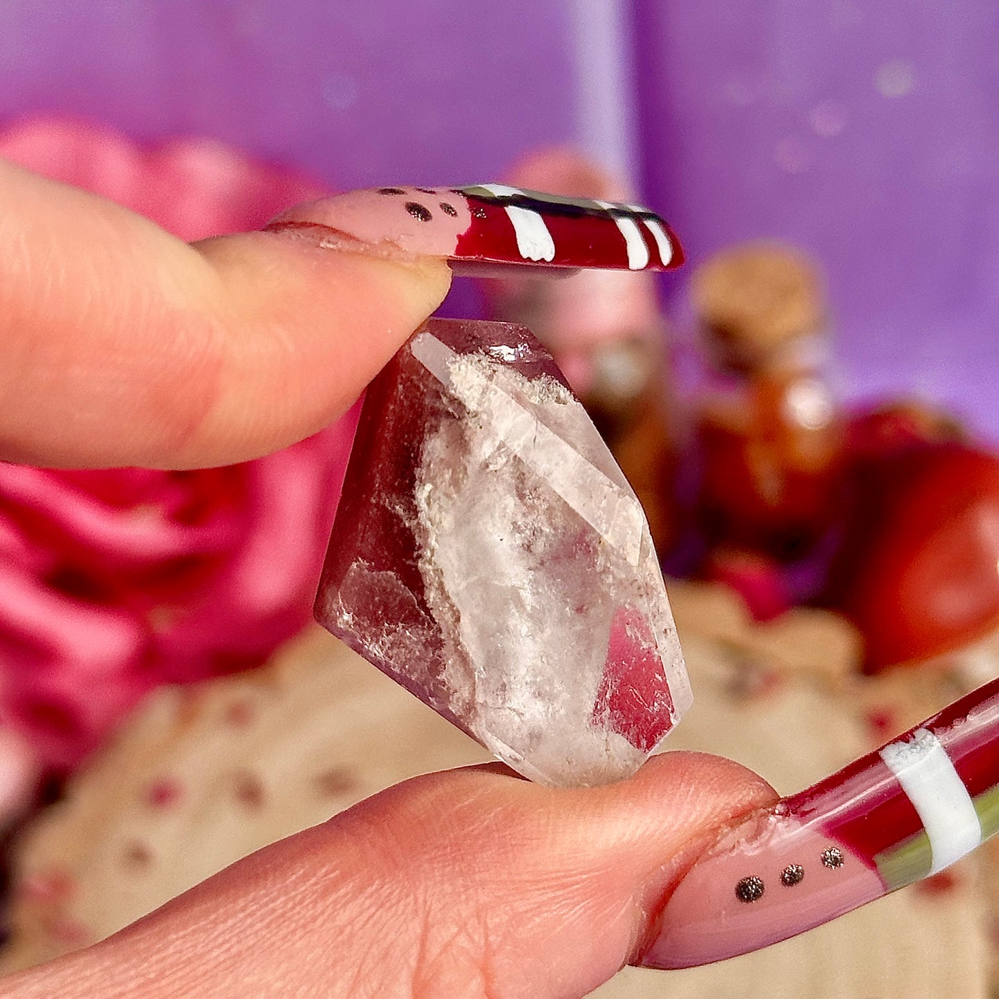 pink lithium quartz ~ choose your own
