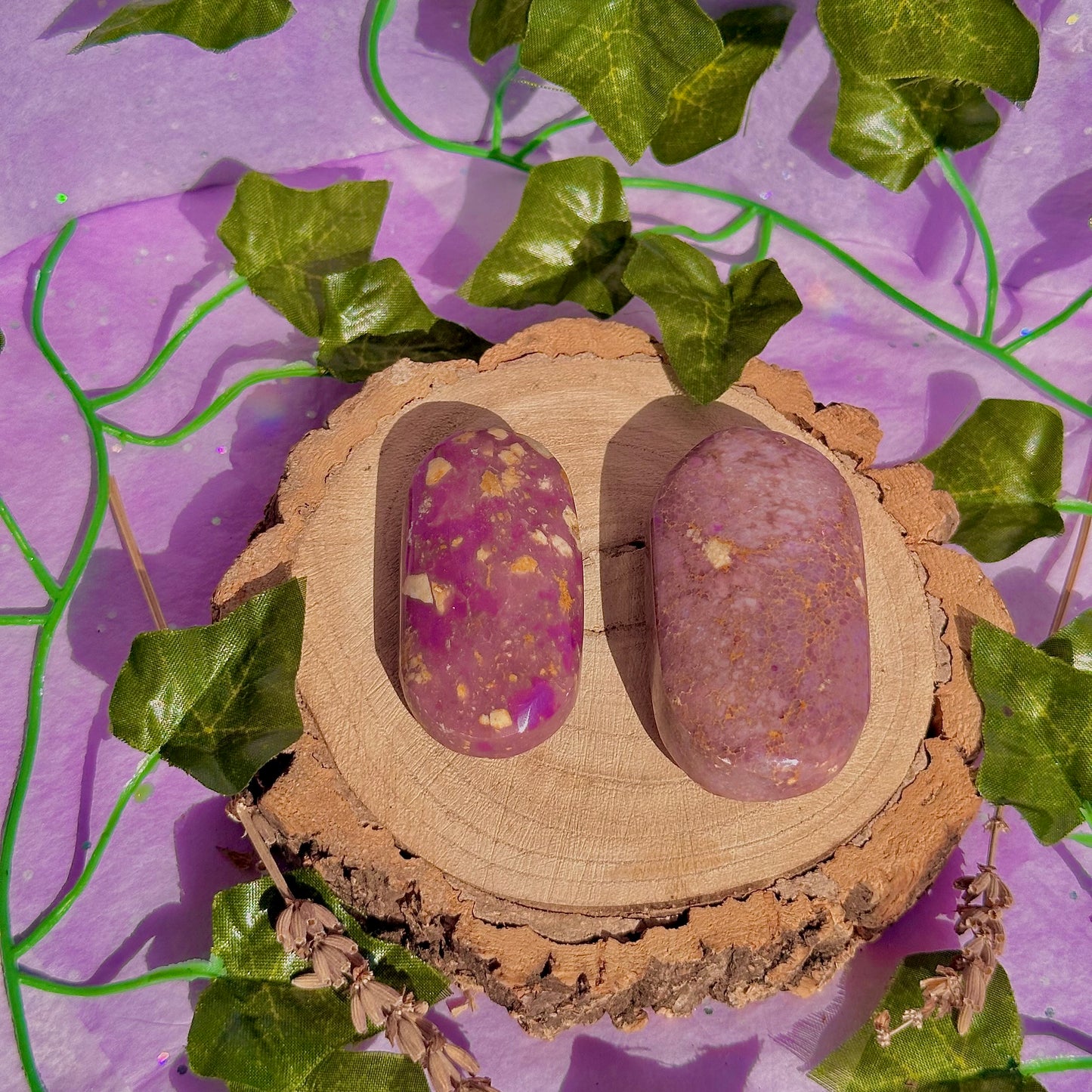 phosphosiderite palm stones ~ choose your own