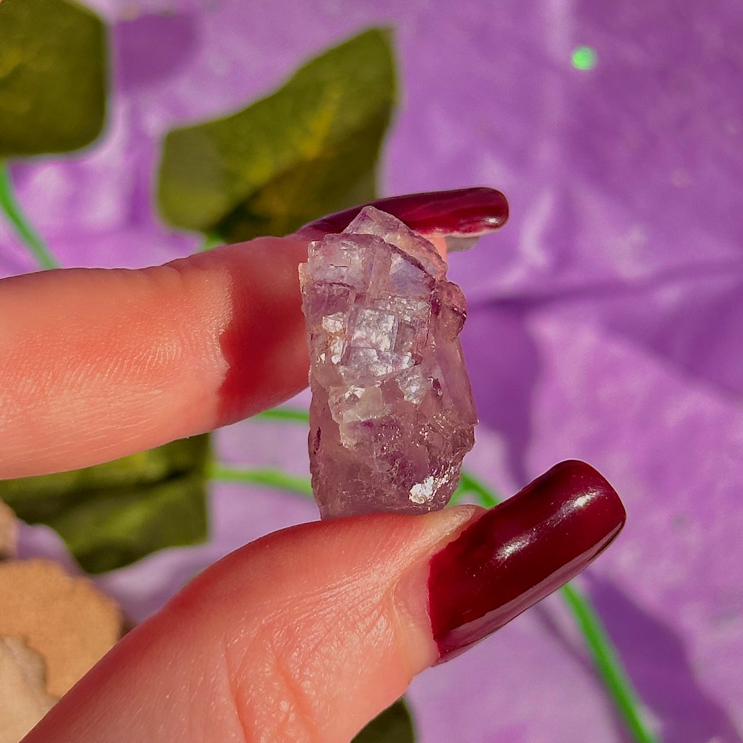 stalactitic UV cubic fluorite cluster specimen ~ choose your own