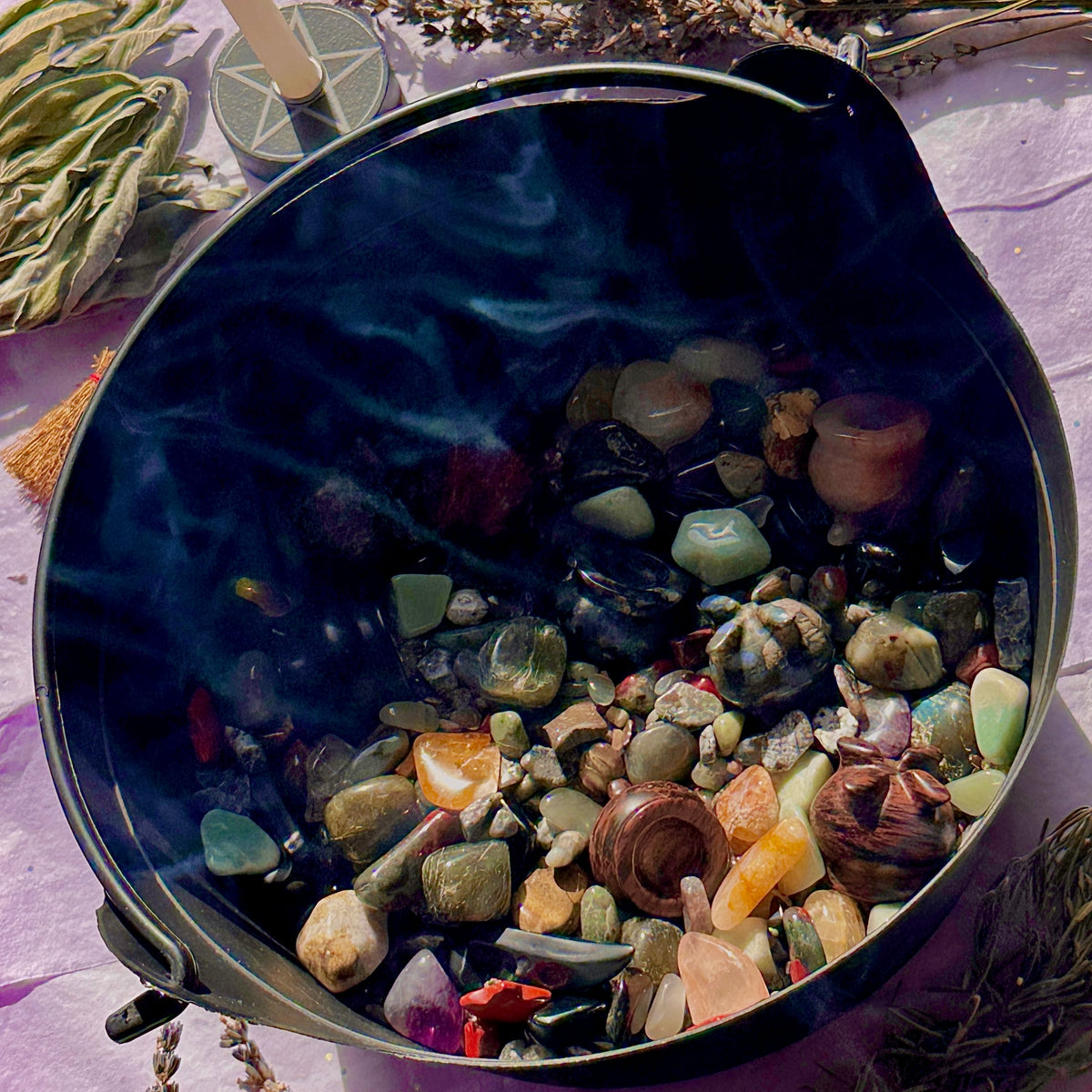 there’s a little witch in all of us crystal confetti mix