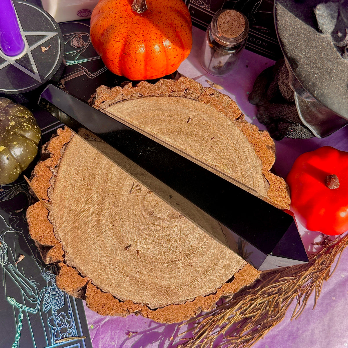 black obsidian generator wand