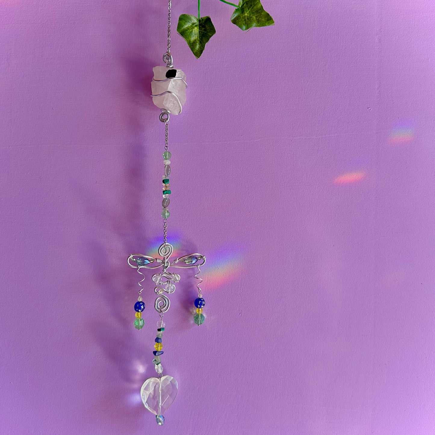 dragonfly garden suncatcher