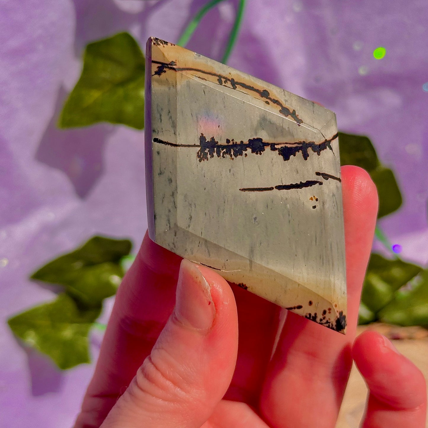 picture jasper diamond caving with stand