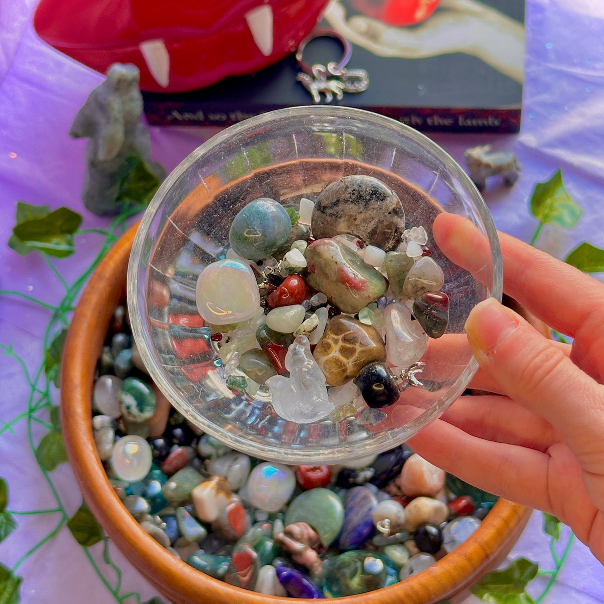 this is the crystal of a killer confetti mix