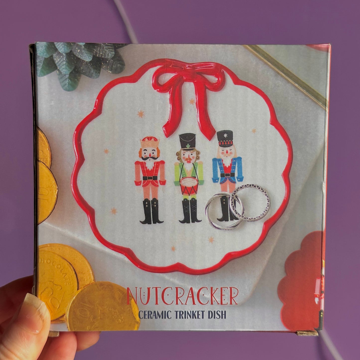 nutcracker trinket dish
