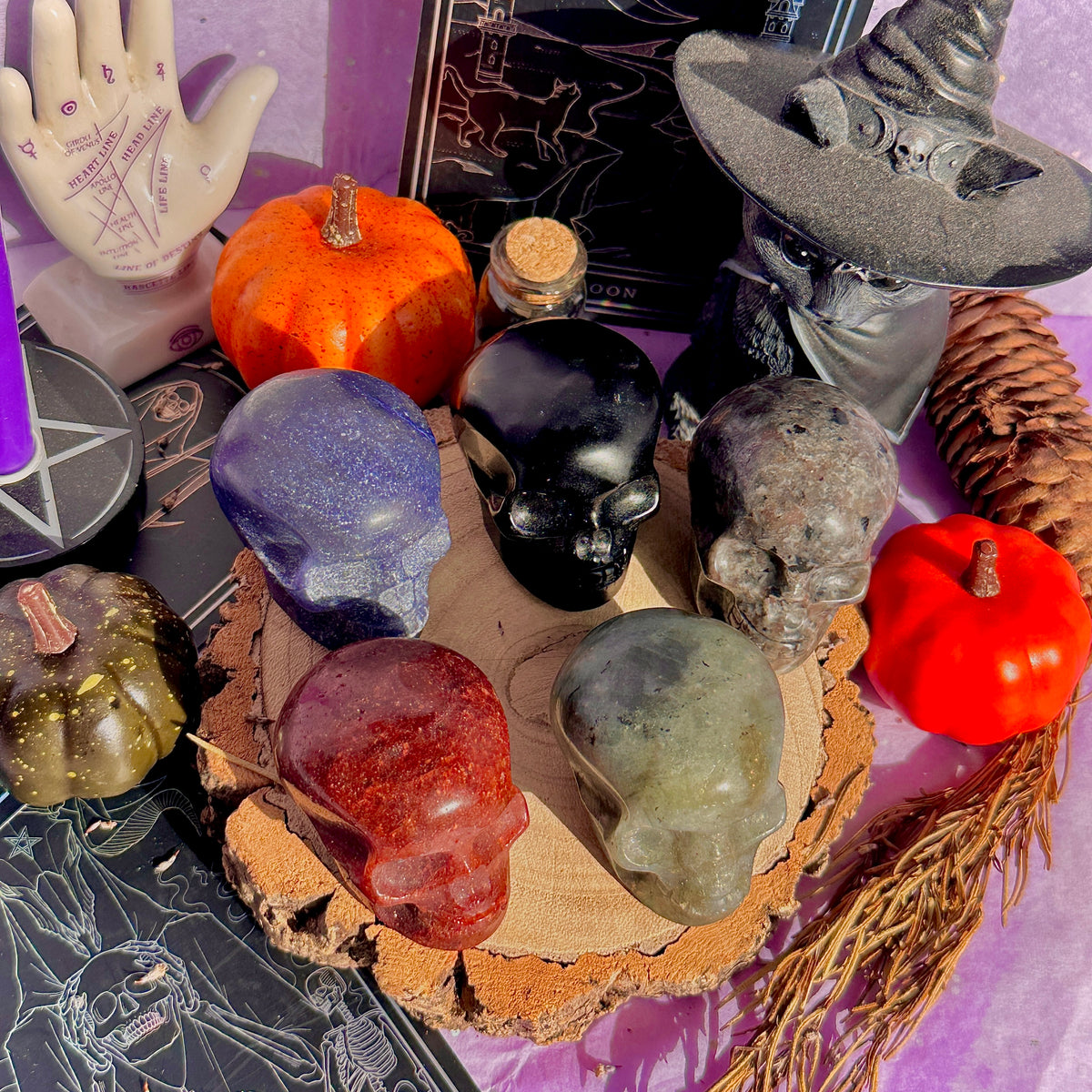 mixed skull carvings ~ choose your own