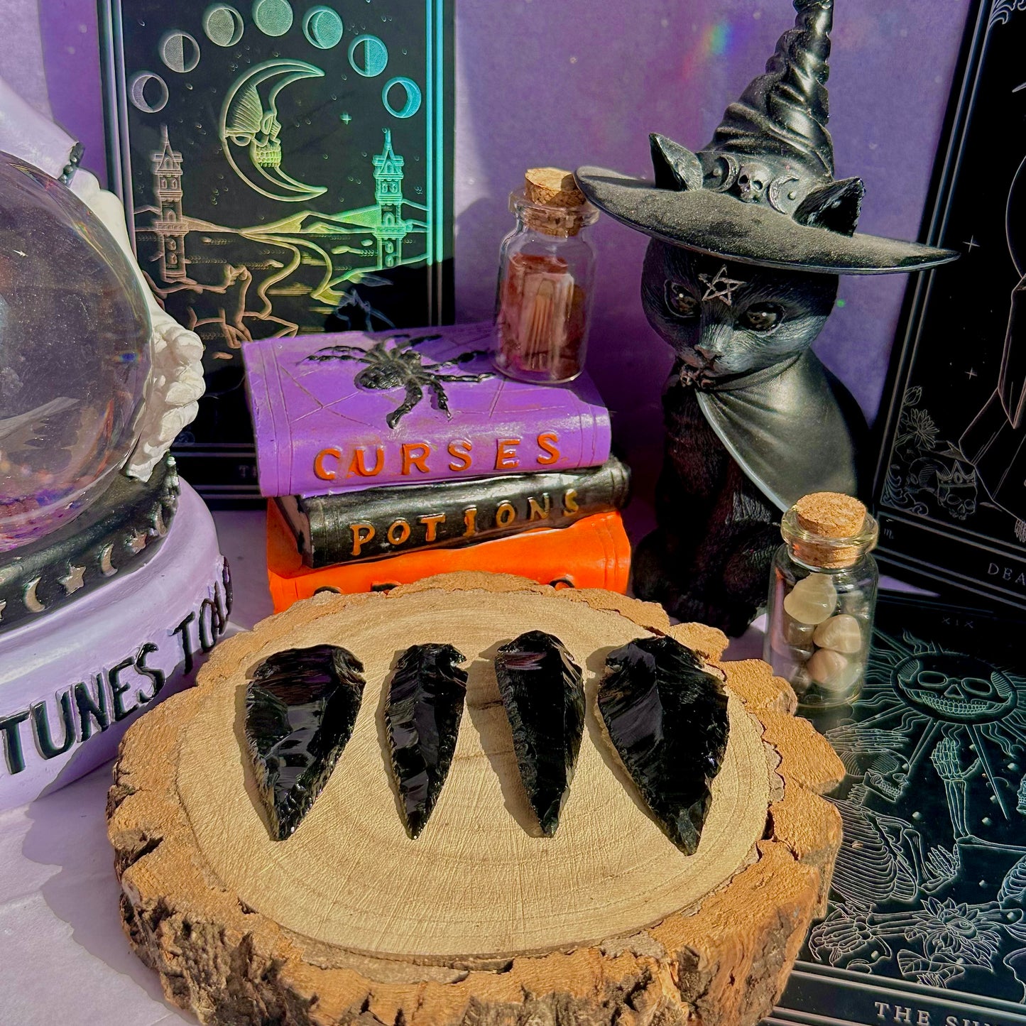 black obsidian arrows ~ intuitively chosen