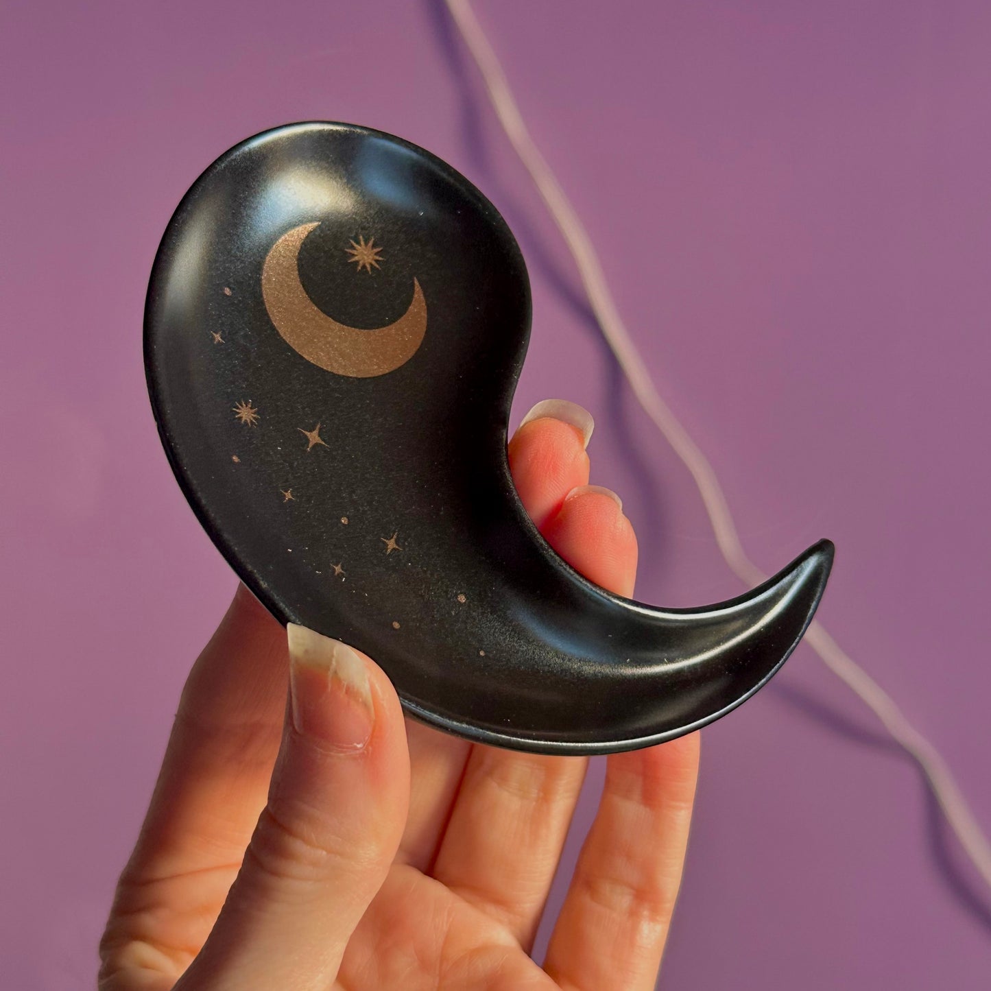 yin yang stacking trinket dish