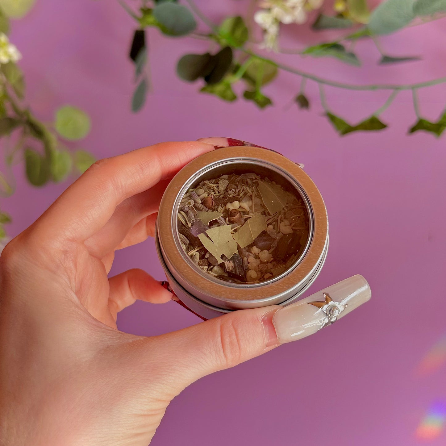 handmade spell blend tins ~ choose your intention