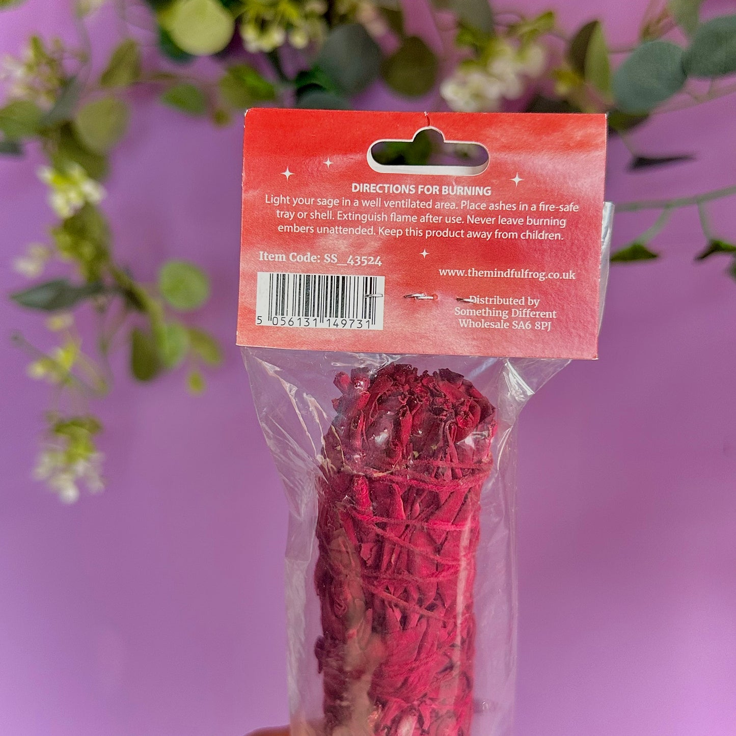 22.5cm large dragons blood cleansing stick wand
