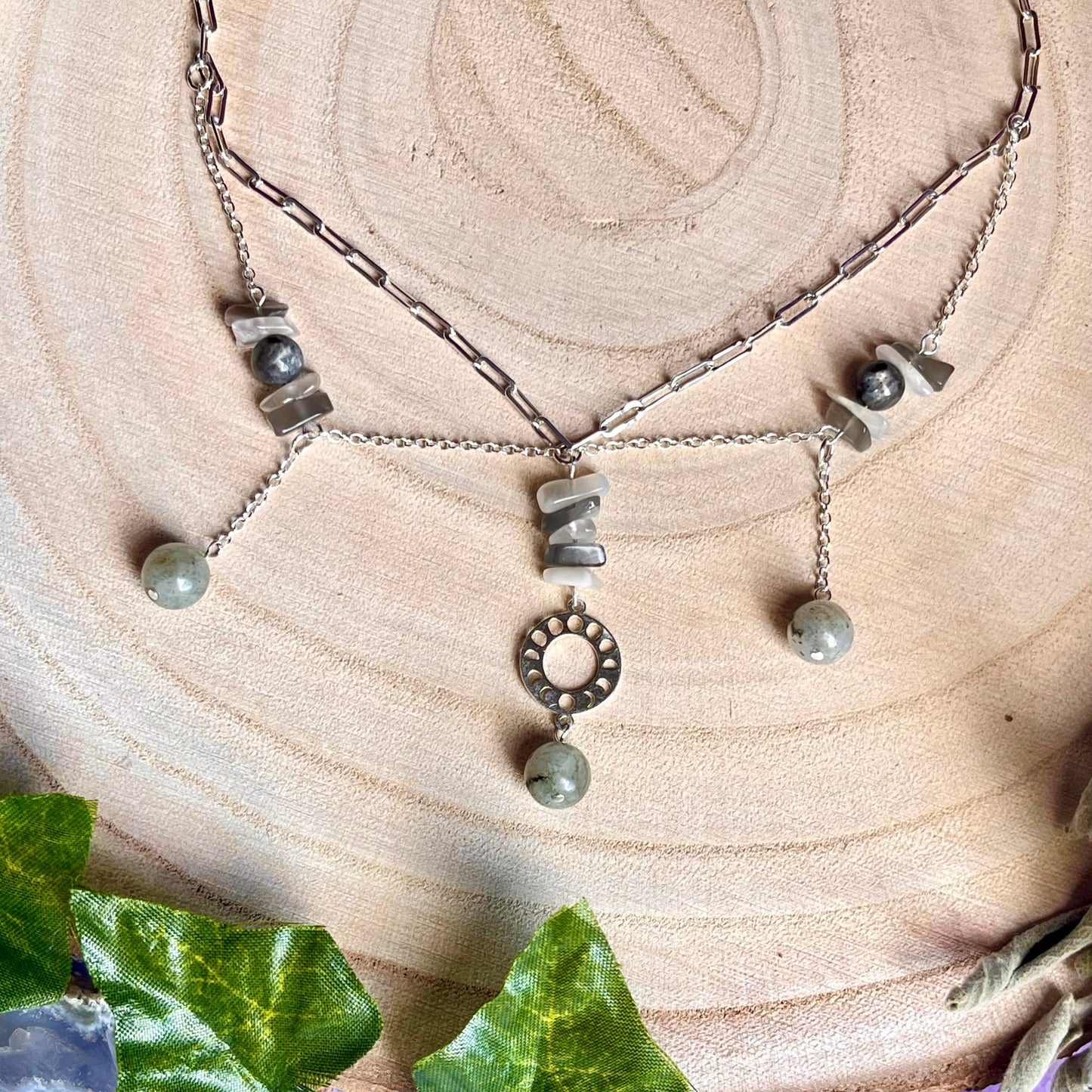 going through phases necklace