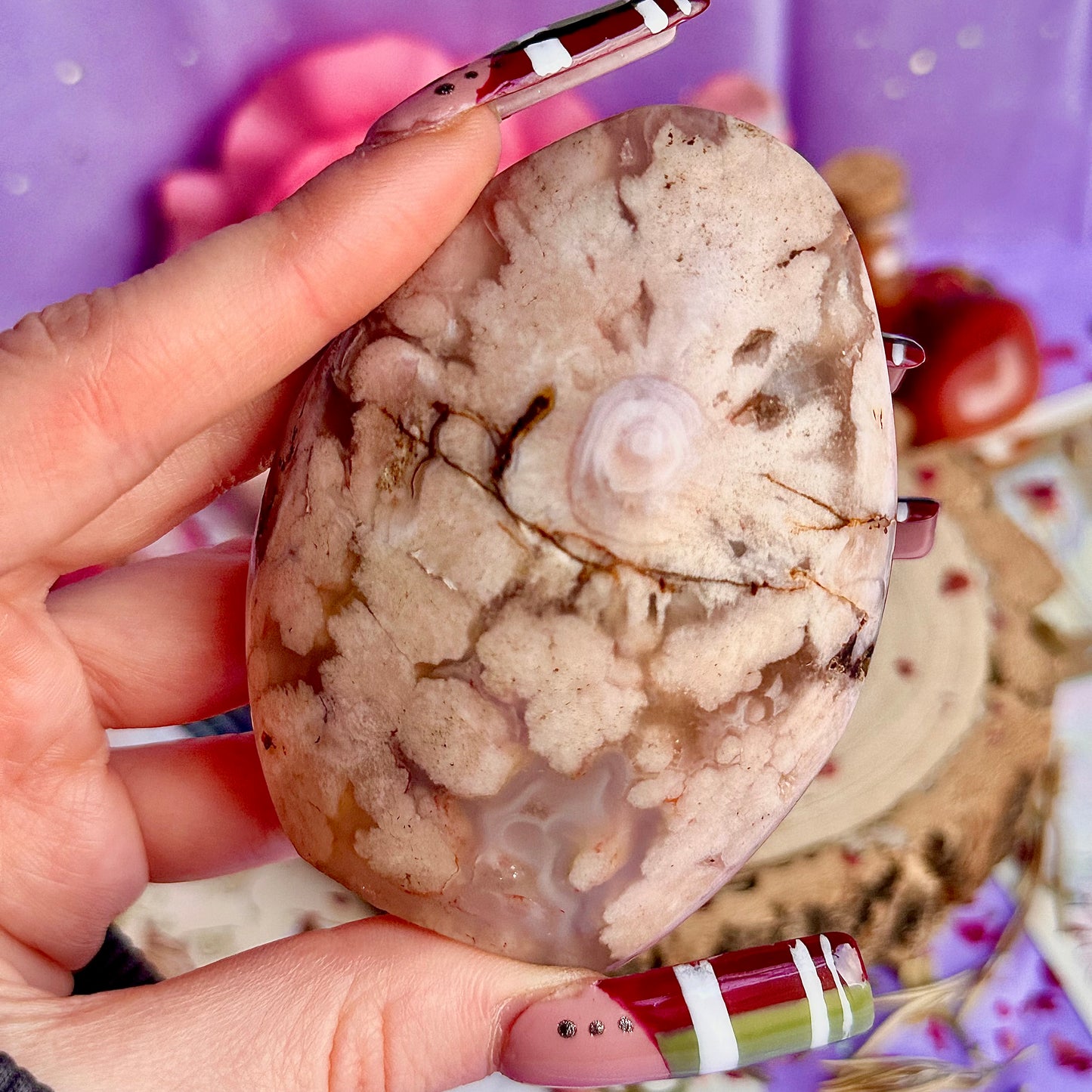 flower agate freeform A