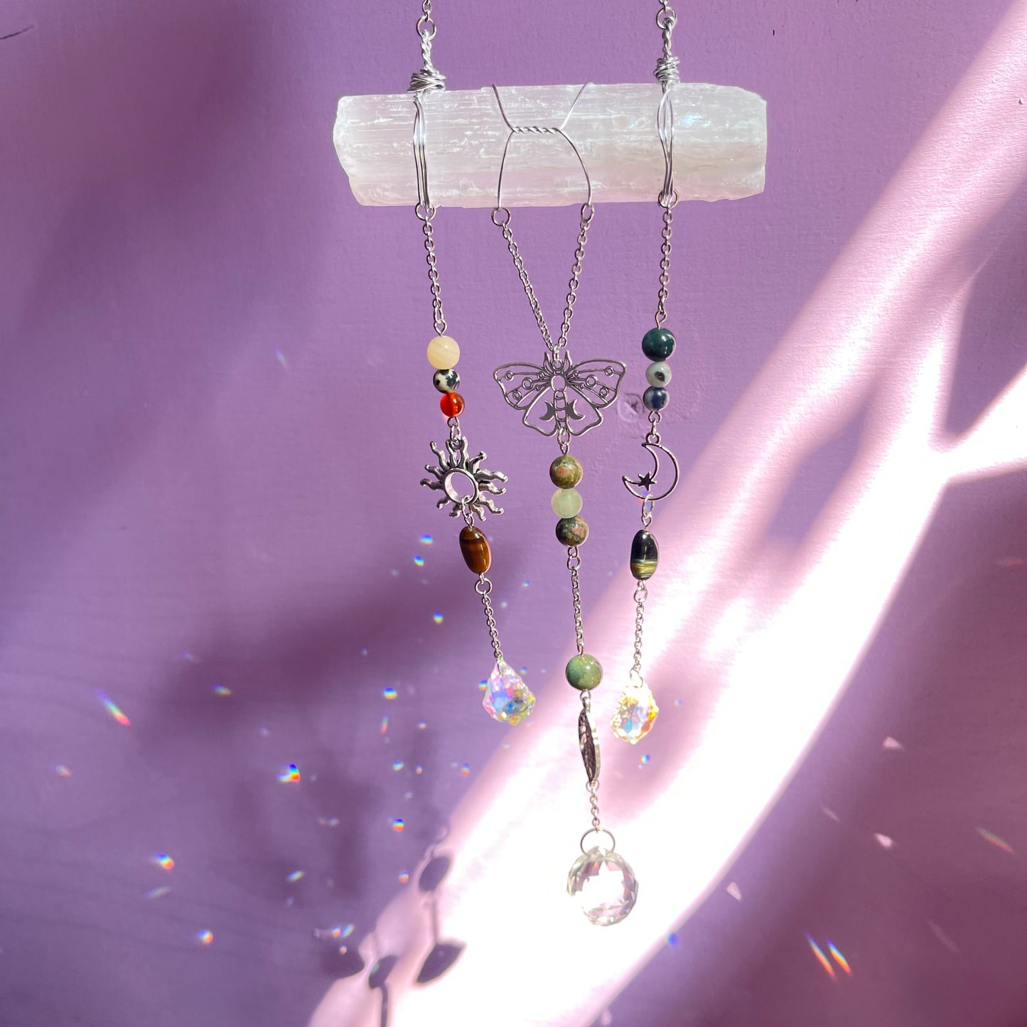 day and night sun catcher - crystals in description